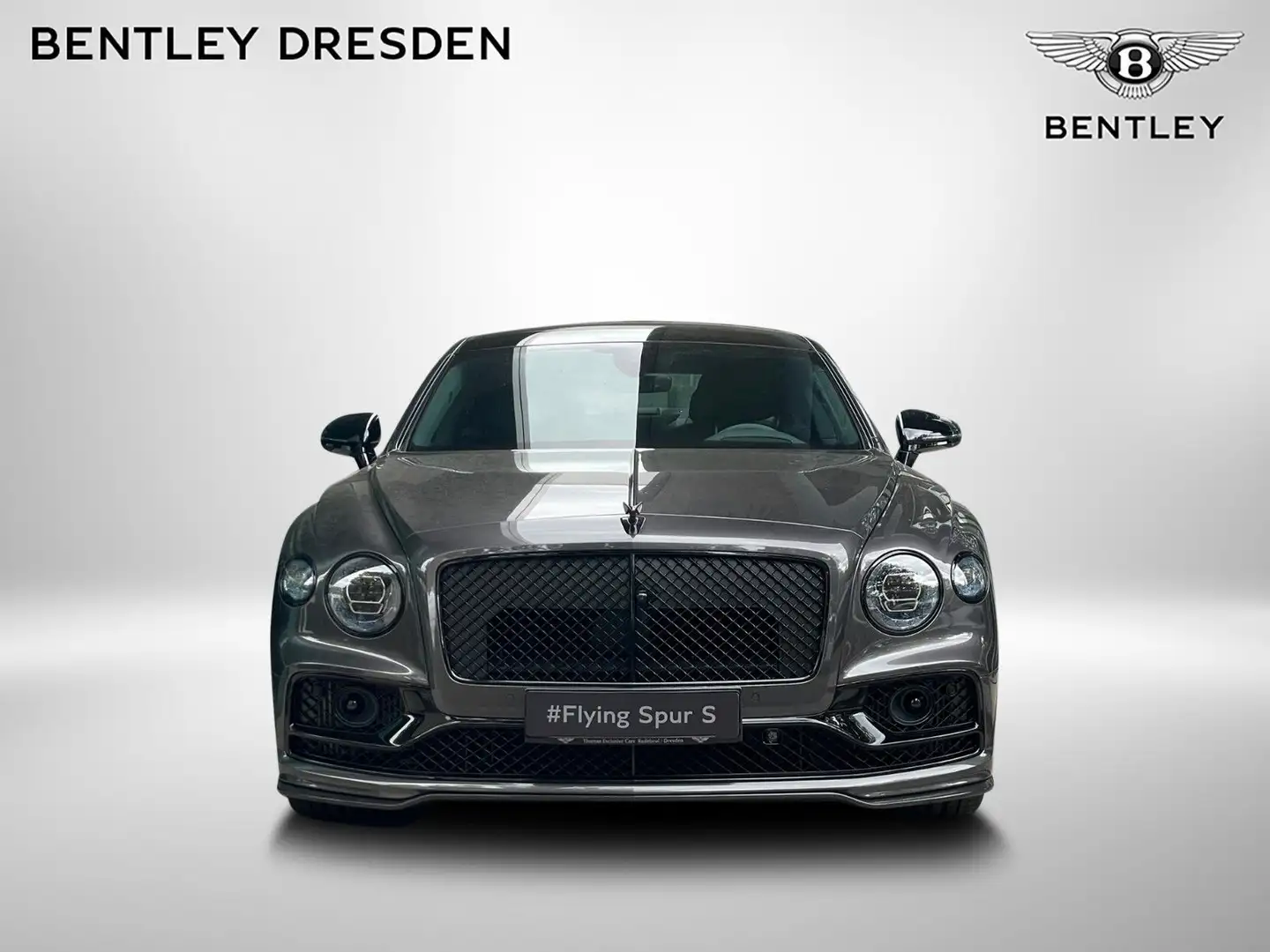Bentley Flying Spur S 4.0 V8 - Naim/Pano/Park Heater Gris - 2
