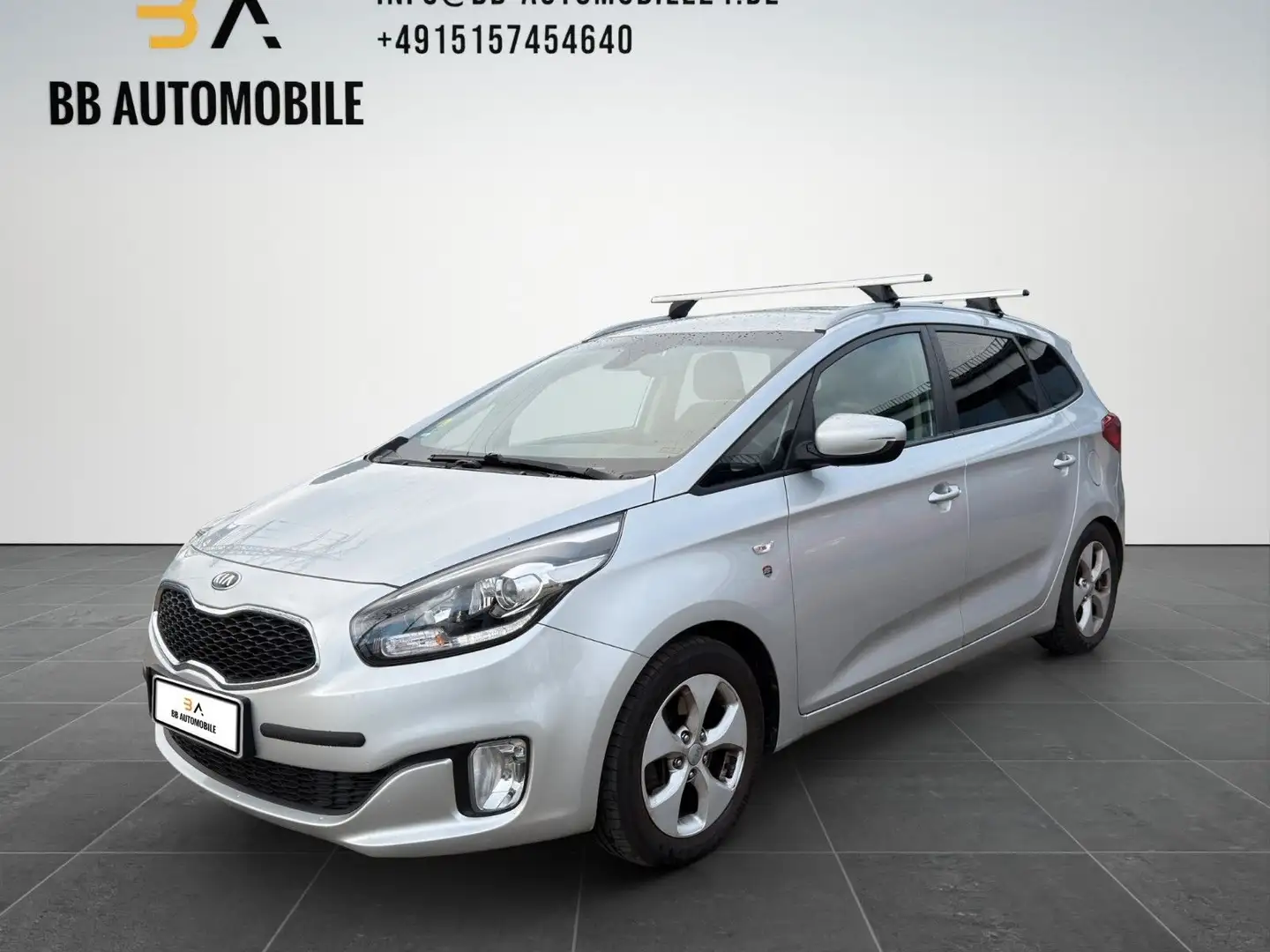 Kia Carens Vision AUTO.M CAM NAVI TEMPO LED SHZ Silber - 1