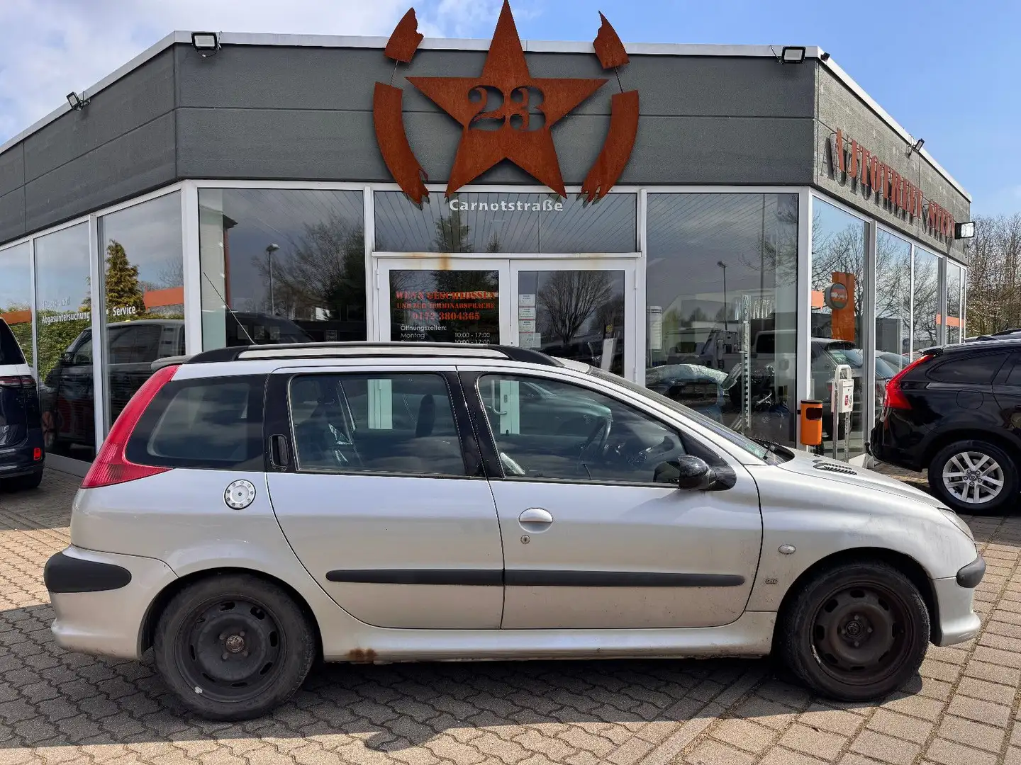 Peugeot 206 Breack Silber - 1
