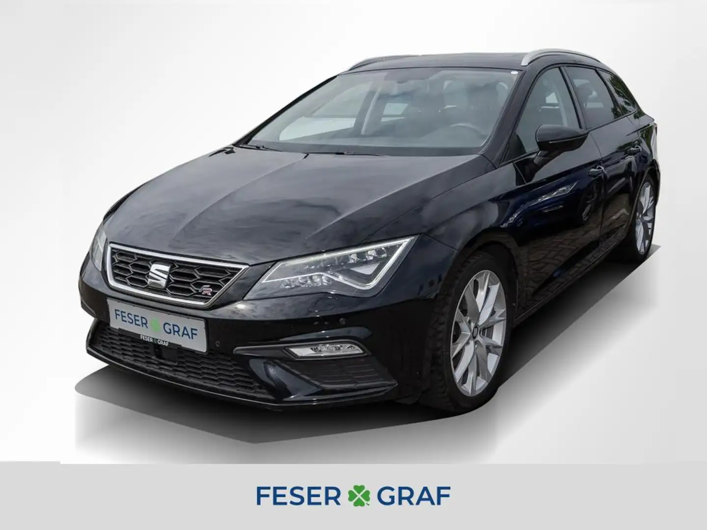 SEAT Leon ST 1.4TSI FR LED/PANORAMA/GRA/NAVI/SHZ Nero - 1