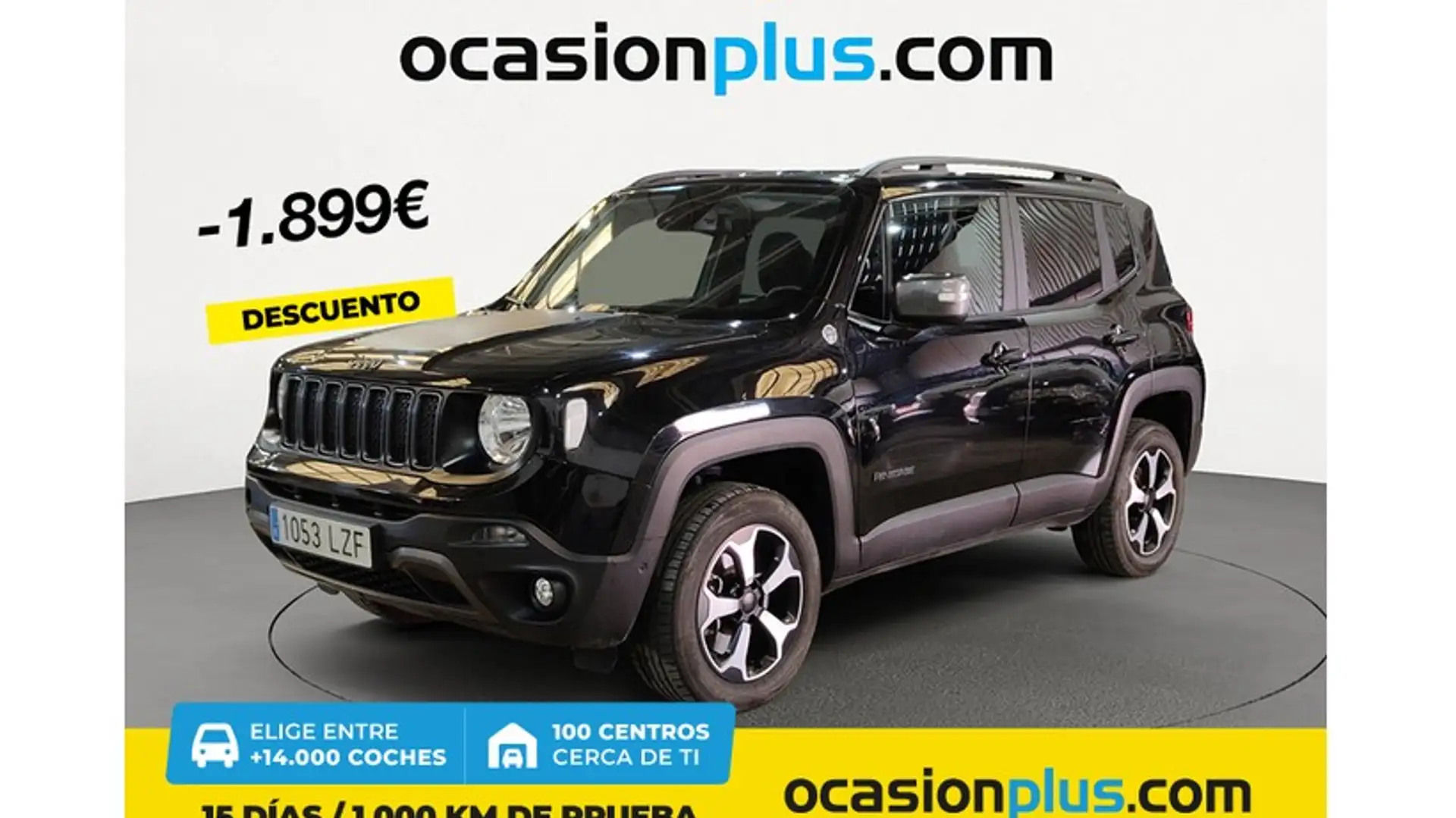 Jeep Renegade 1.3 PHEV Trailhawk 4x4 Aut. 240 Negro - 1