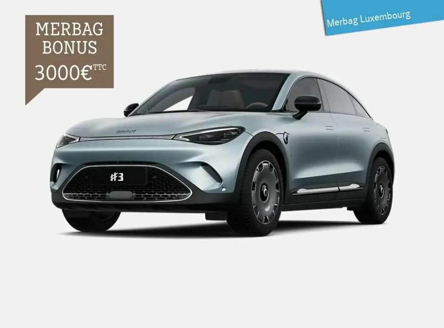 smart #3 #3 Premium (66kWh) (+3.000 Euro Klimabonus Luxembourg) Blauw - 1