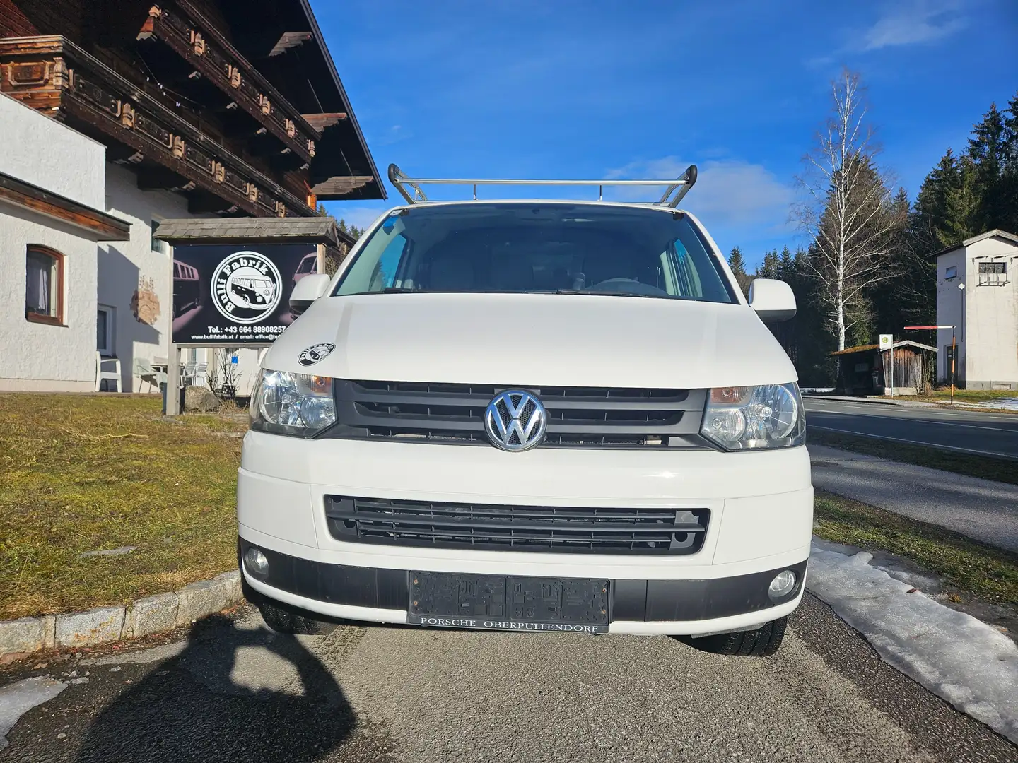 Volkswagen T5 Transporter 2.0 TDI Facelift 1 1. Besitz AHK Pickerl NEU Wit - 1
