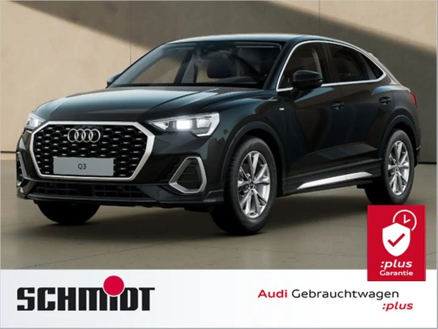 Audi Q3 Sportback 35 TFSI S line Navi+ AHK Kamera elekt... Schwarz - 1