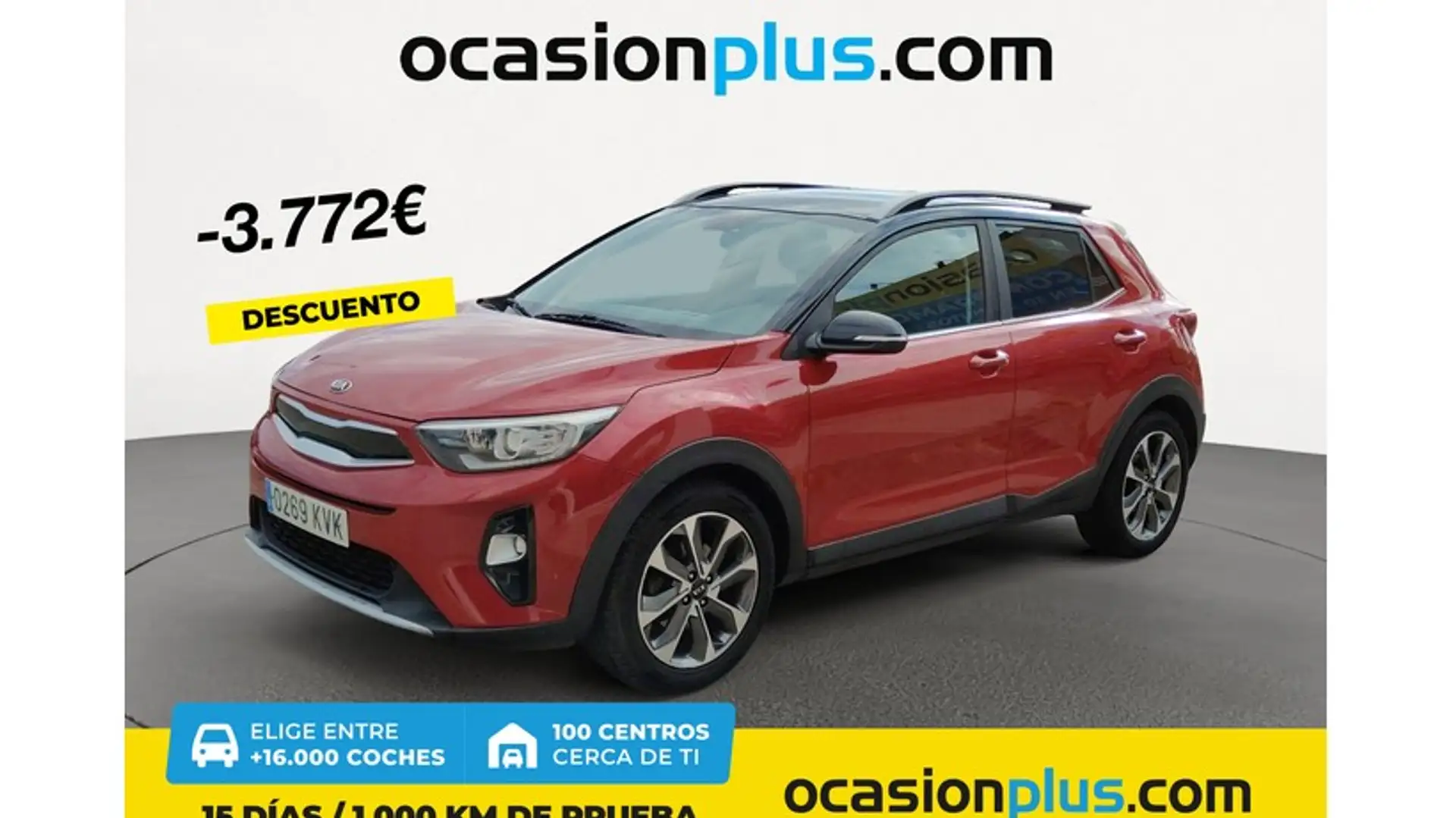 Kia Stonic 1.0 T-GDi Eco-Dynamic Drive 100 Rojo - 1