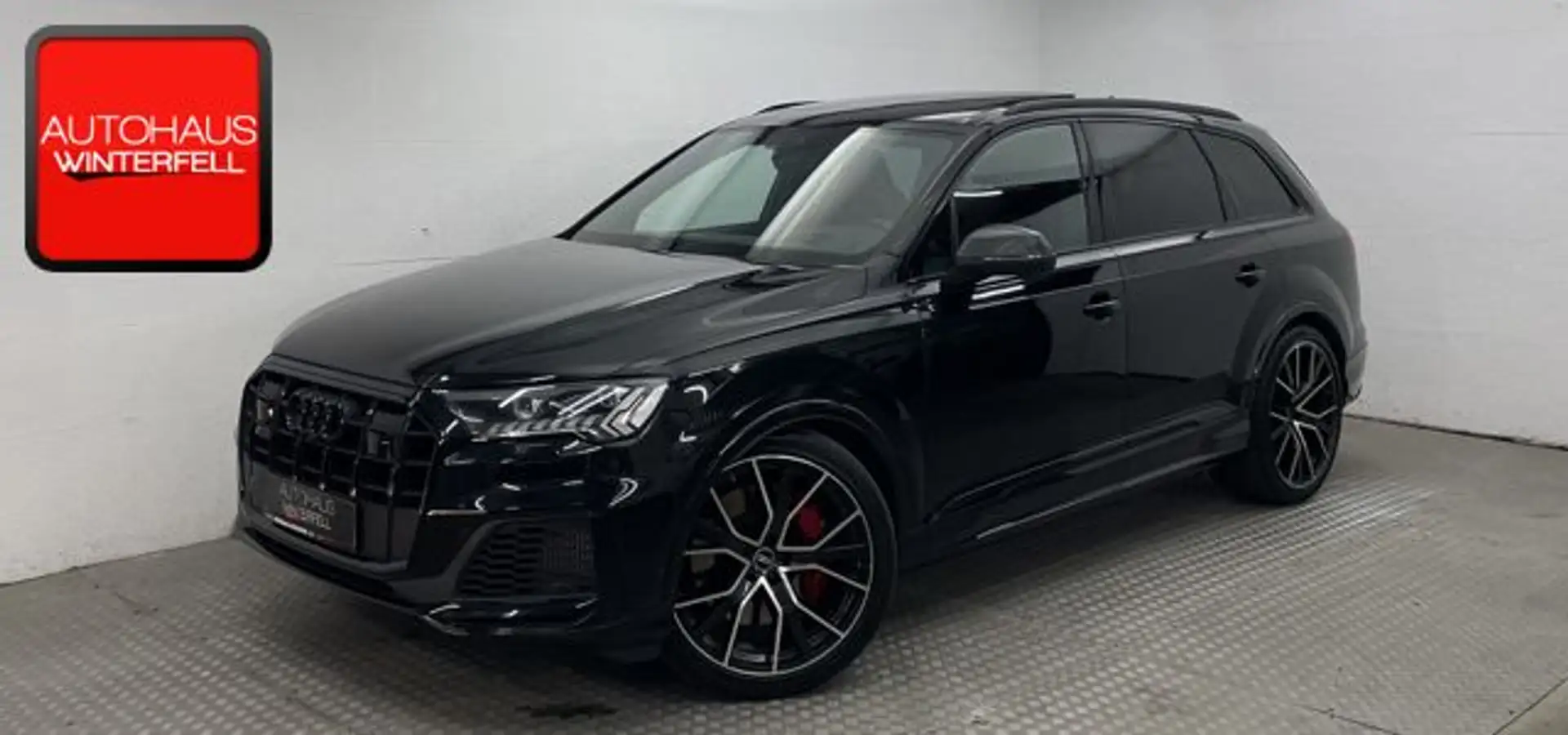 Audi SQ7 4.0 TFSI qu 7SITZ+PANO+CARBON+AHK+STANDHZG+ Schwarz - 1
