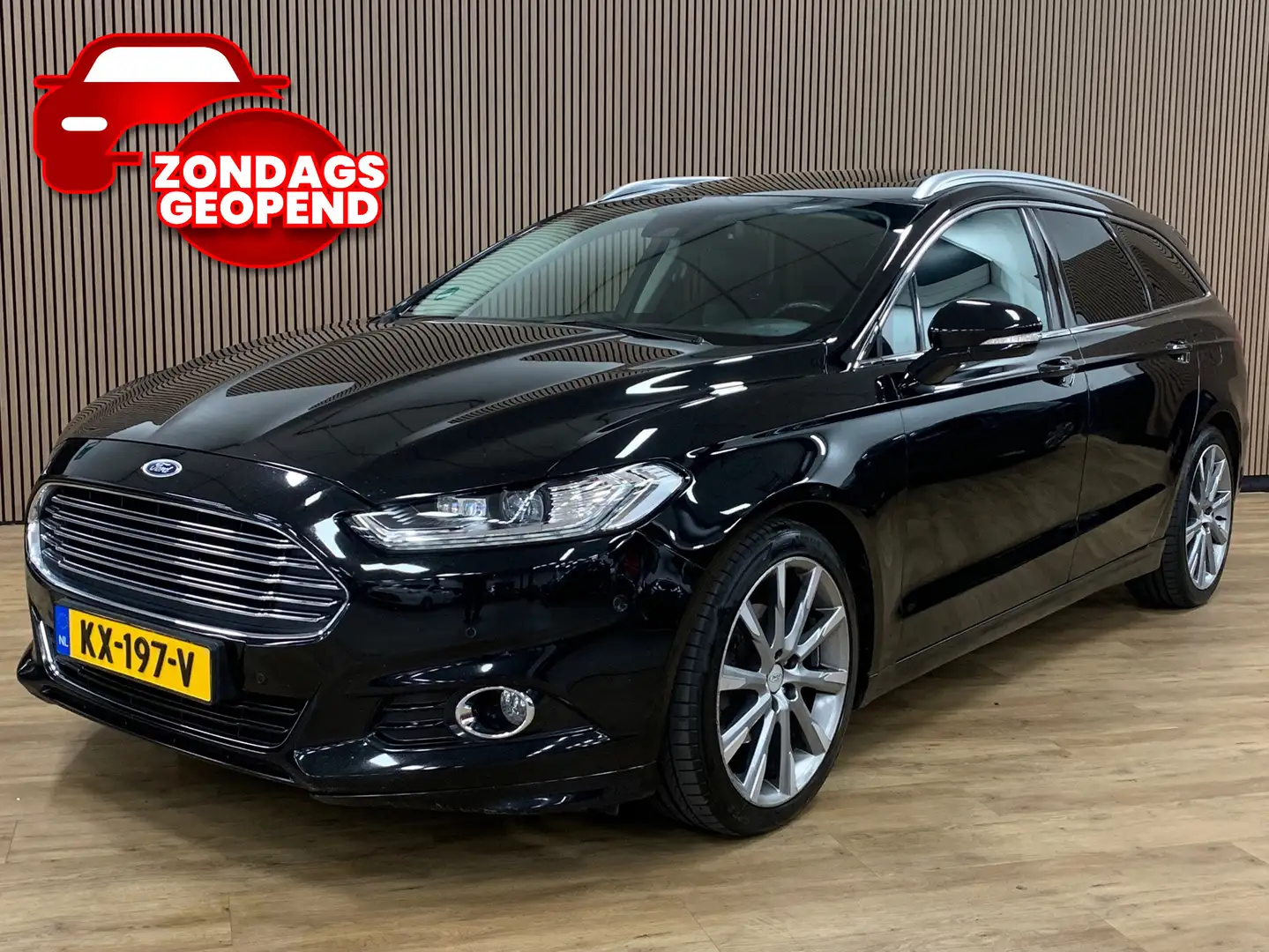 Ford Mondeo Wagon 1.5 Titanium|Automaat|Opendak|LED| Noir - 1