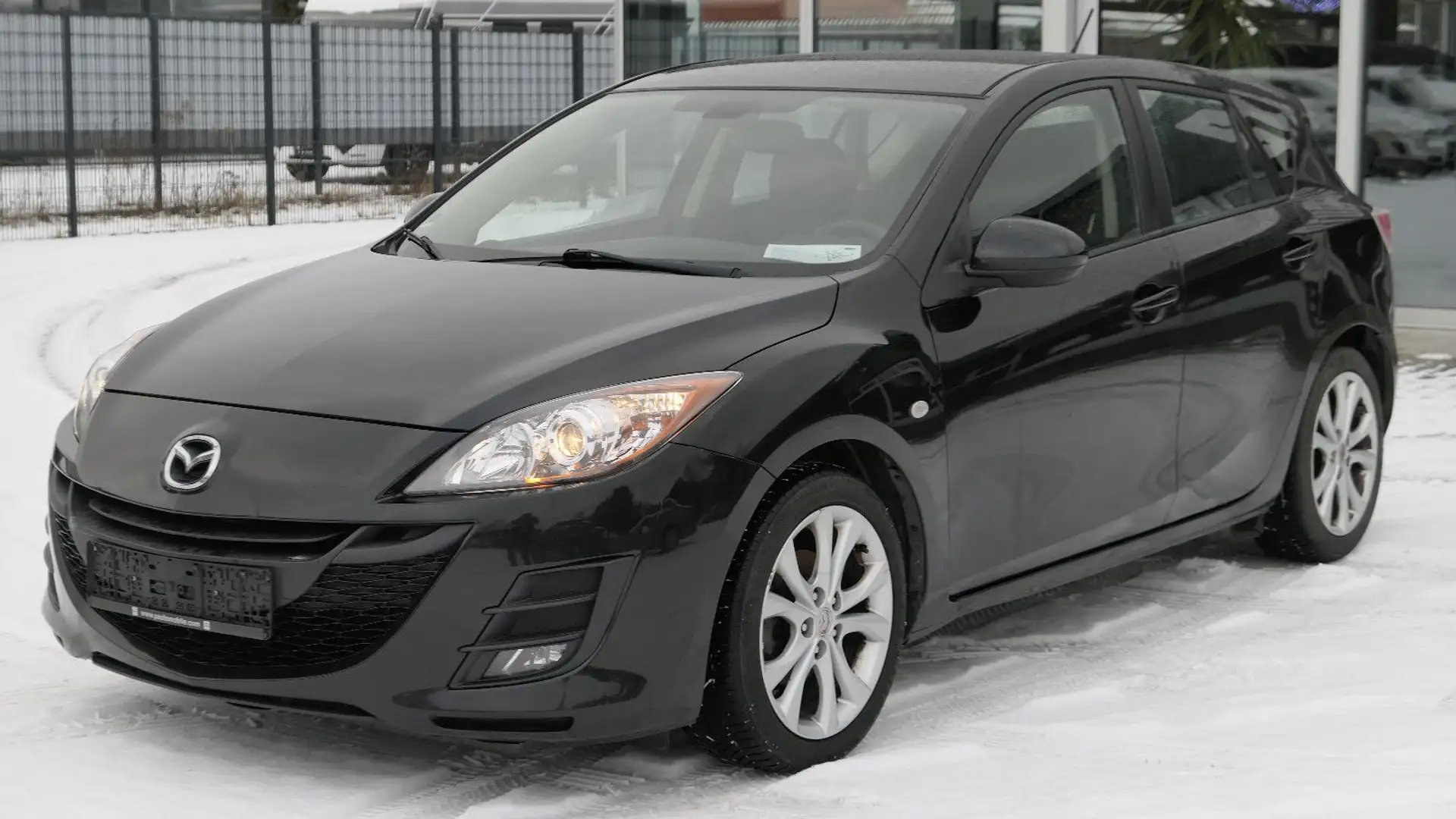 Mazda 3 High-Line Tempomat/Alu/PDC/MFL/Sitzheizung Schwarz - 1