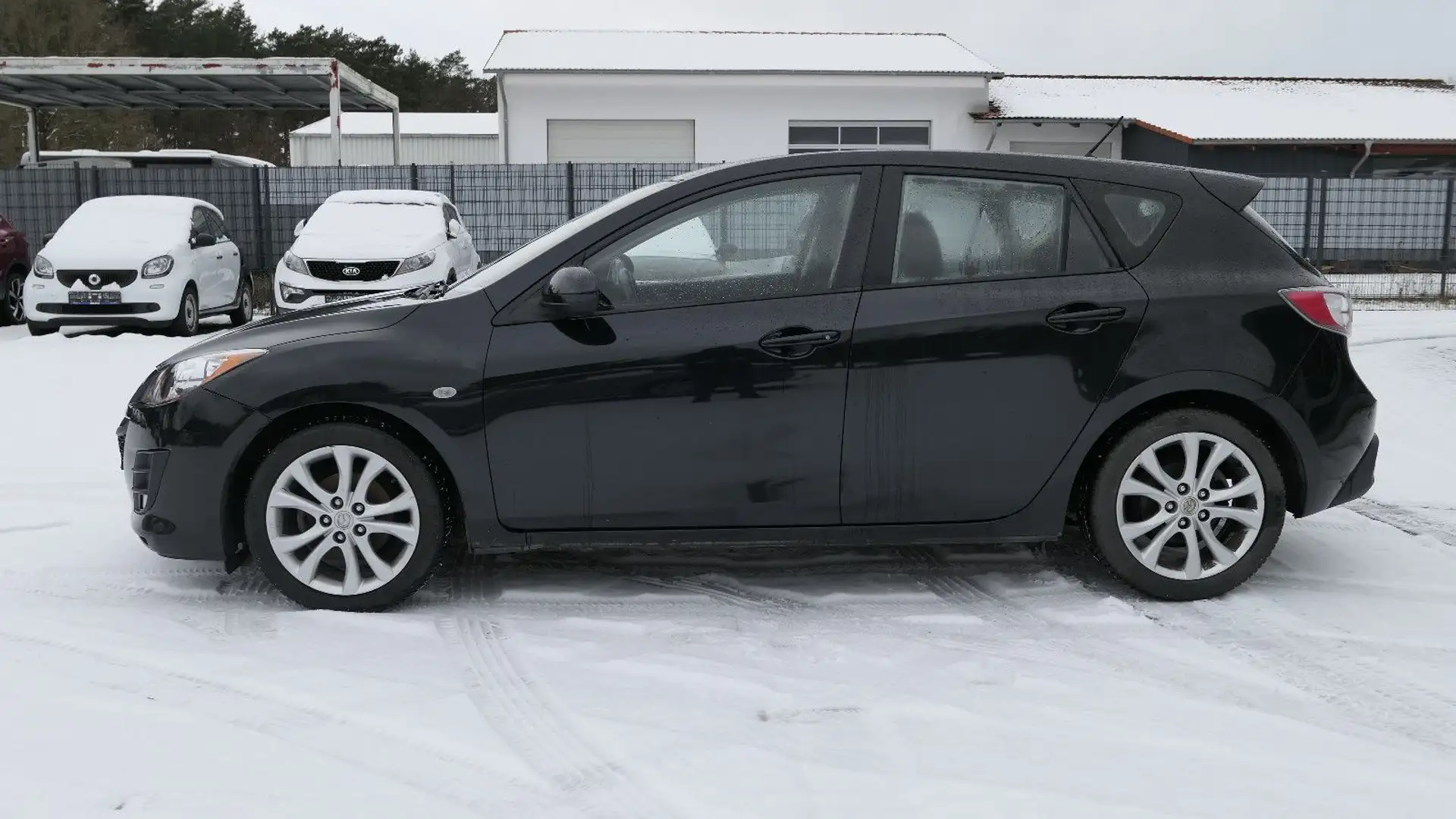 Mazda 3 High-Line Tempomat/Alu/PDC/MFL/Sitzheizung Schwarz - 2