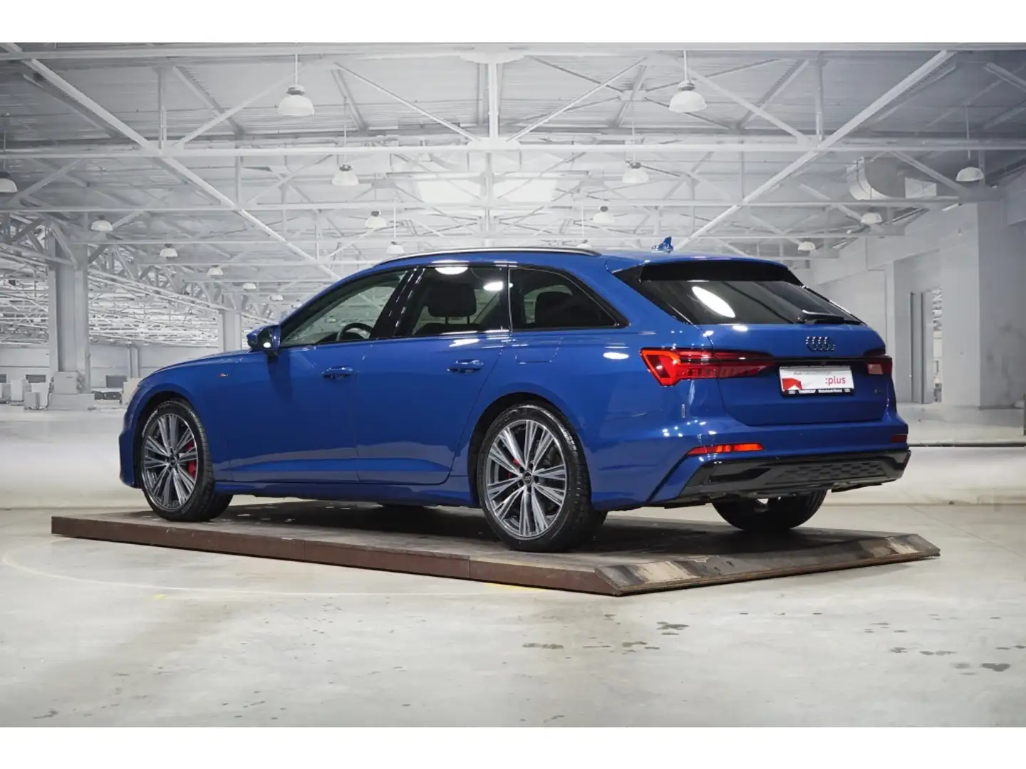 Audi A6 Avant 55 TFSIe quattro S line PANO B&O AHK MATR Blau - 2