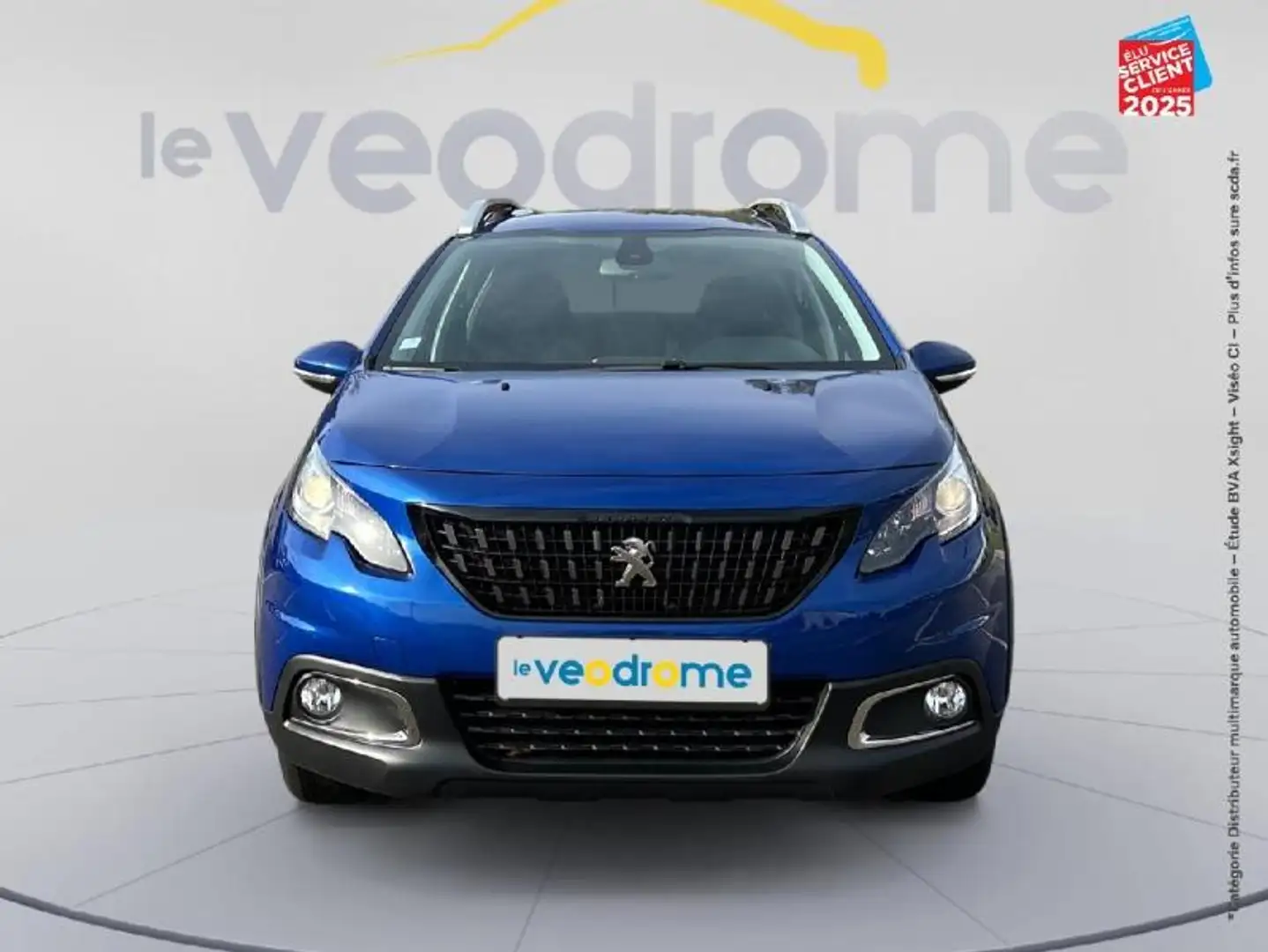 Peugeot 2008 1.2 PureTech 130ch E6.c Allure S/S GPS Radar AR Carplay Bleu - 2