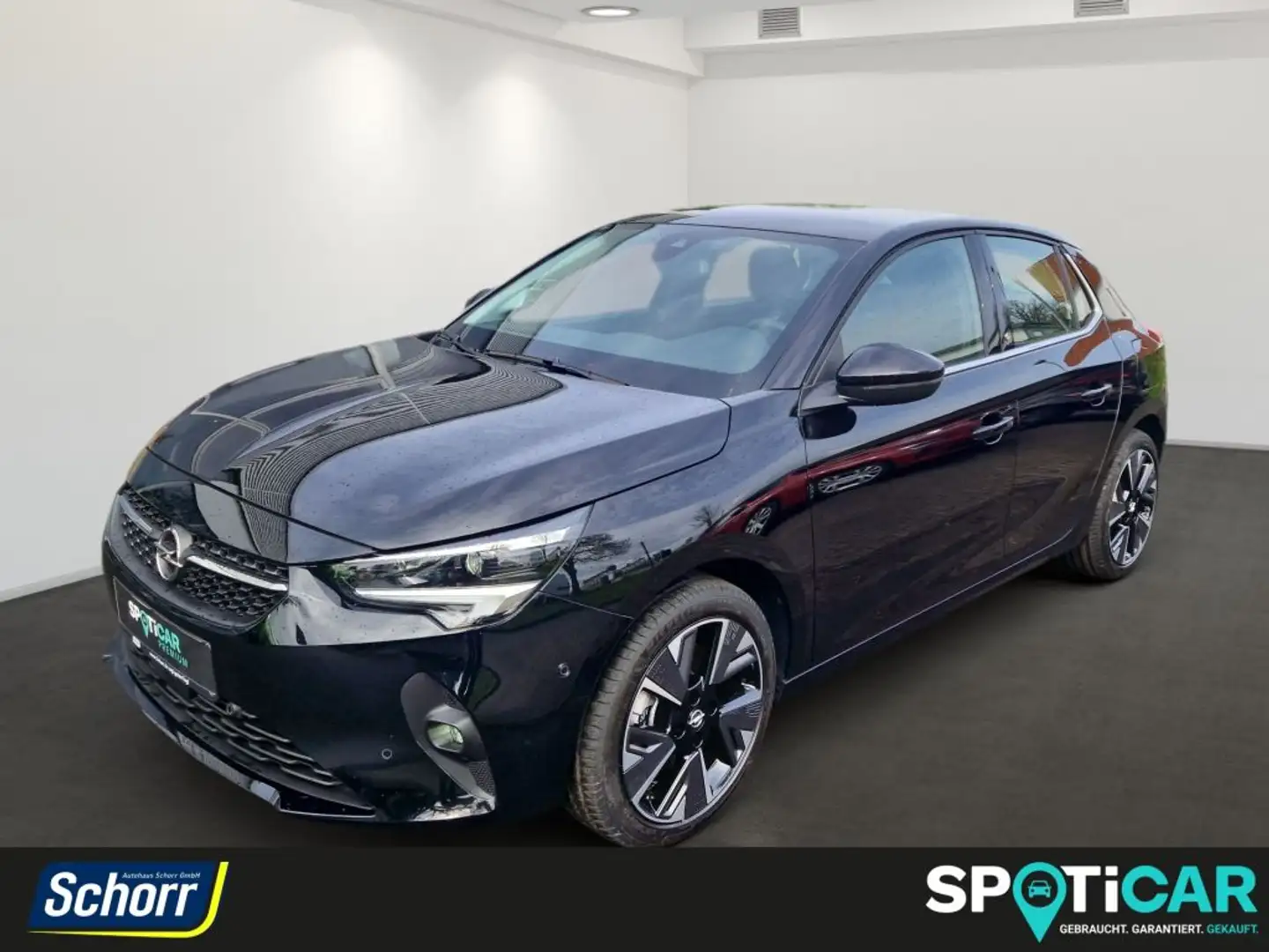 Opel Corsa-e Elegance Schwarz - 1