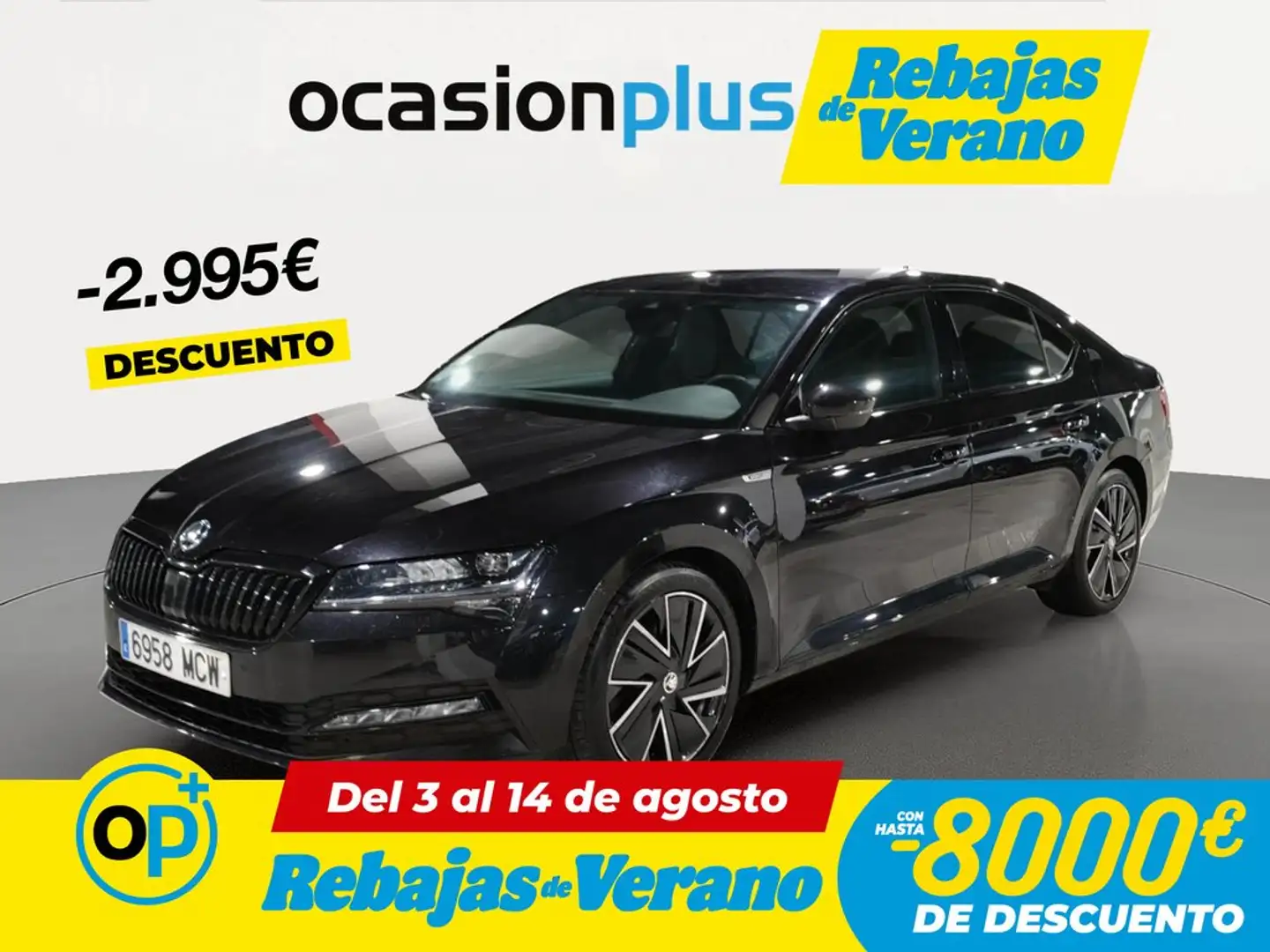 Skoda Superb 1.5 TSI SportLine DSG Negro - 1