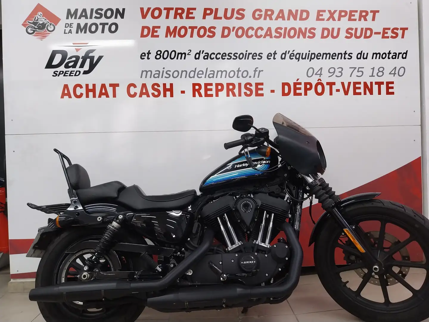 Harley-Davidson Sportster 1200 Noir - 1