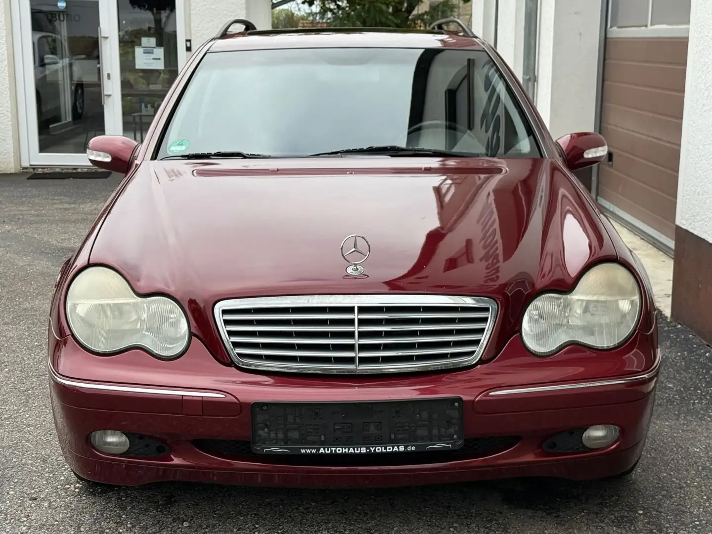 Mercedes-Benz C 220 CDI ELEGANCE AUTOMATIK*STANDHZ*SITZHZ*AHK* Rot - 2