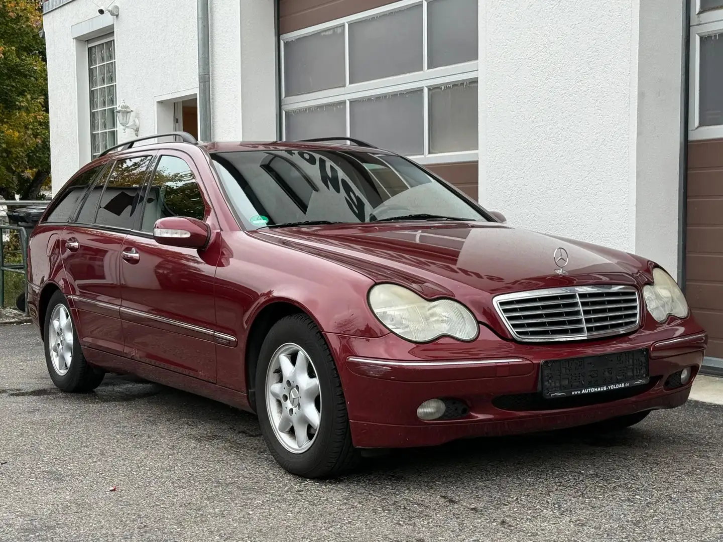 Mercedes-Benz C 220 CDI ELEGANCE AUTOMATIK*STANDHZ*SITZHZ*AHK* Rot - 1