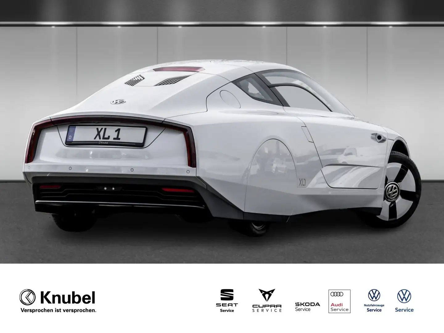 Volkswagen XL1 SAMMLERSTÜCK DSG LED Navi Klima Alcantara Weiß - 2