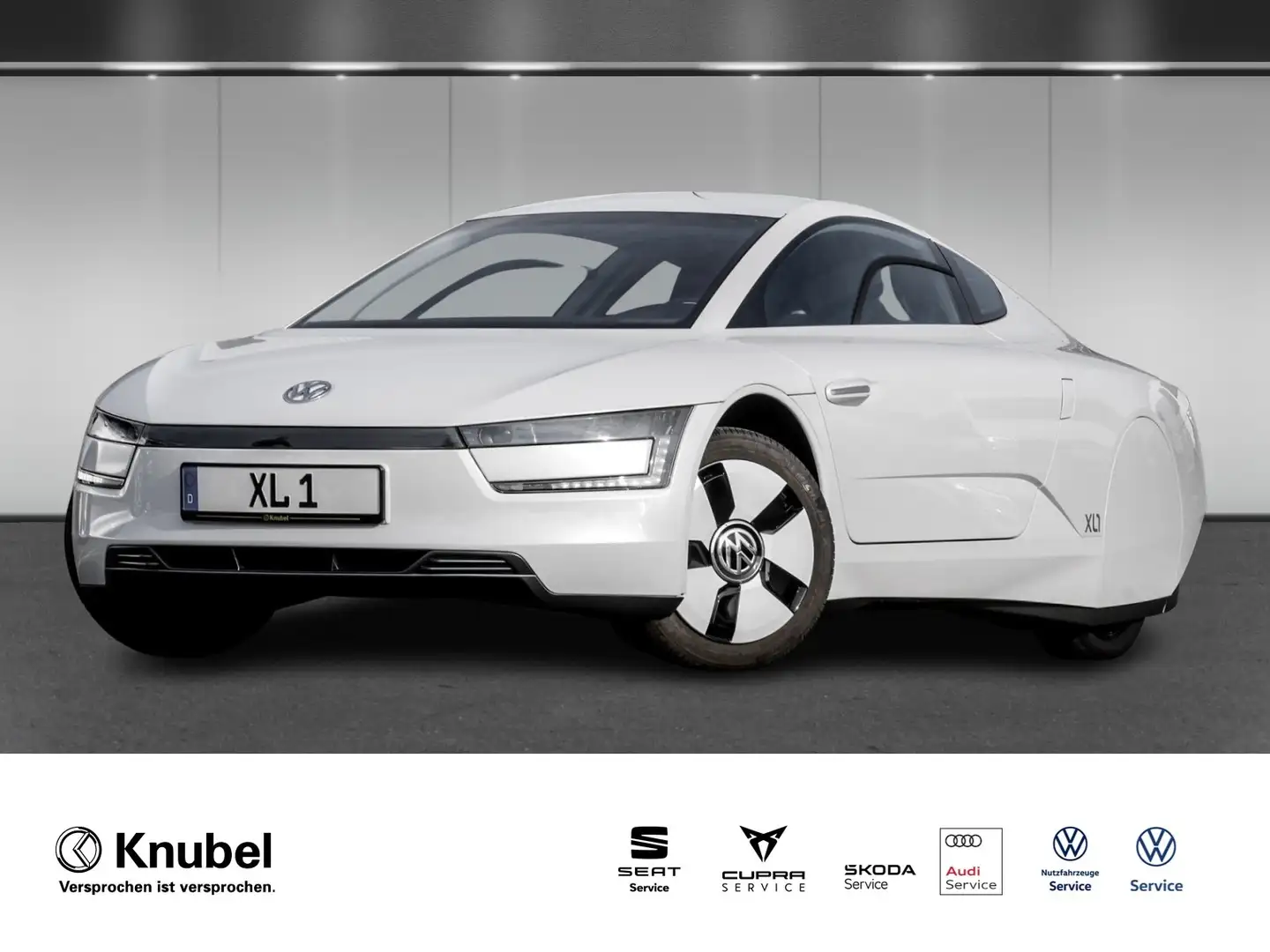 Volkswagen XL1 SAMMLERSTÜCK DSG LED Navi Klima Alcantara Weiß - 1