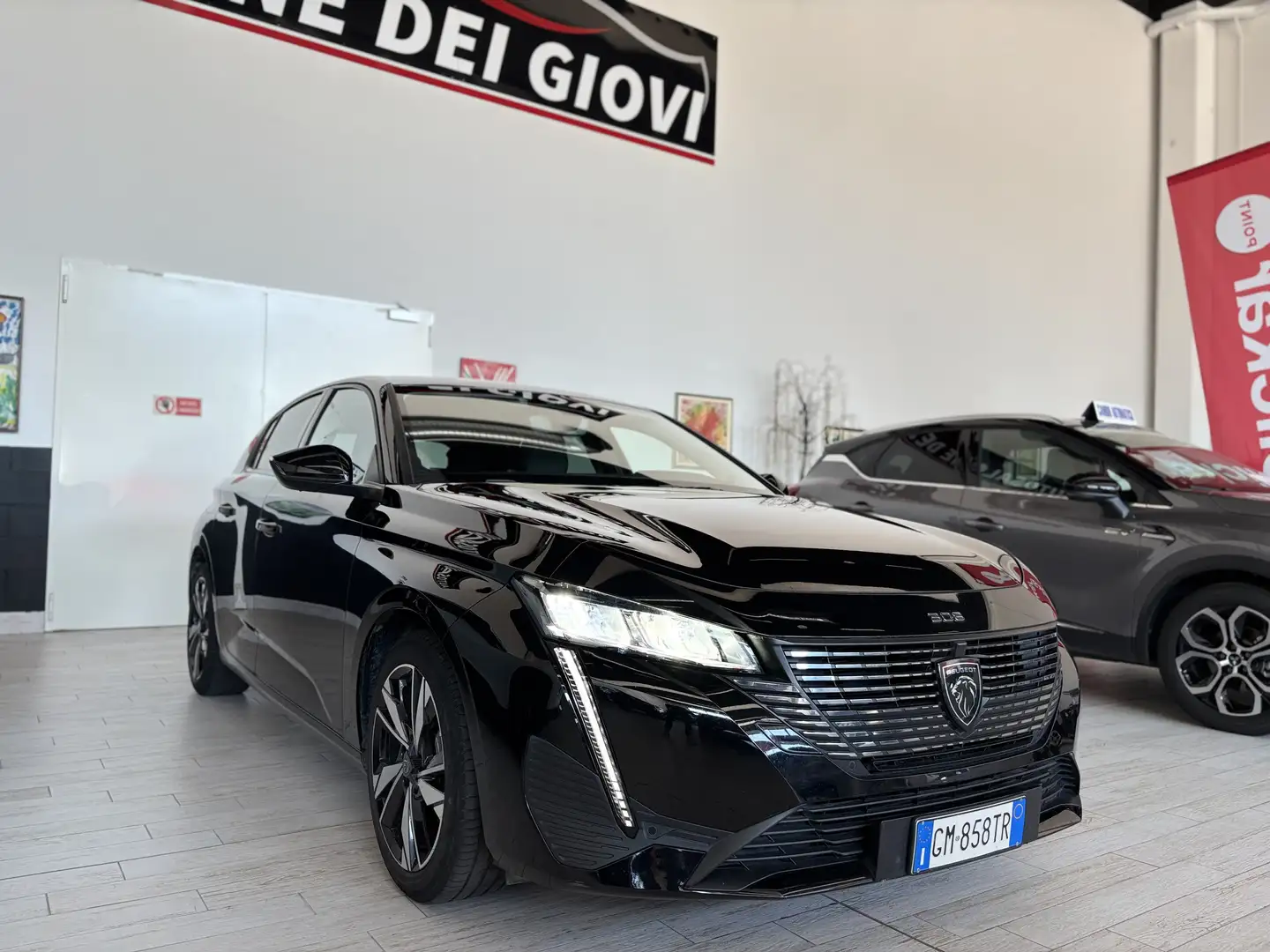 Peugeot 308 ALLURE 1.5 130CV EAT8 RESTYLING AZIENDALE EURO6DT Nero - 2