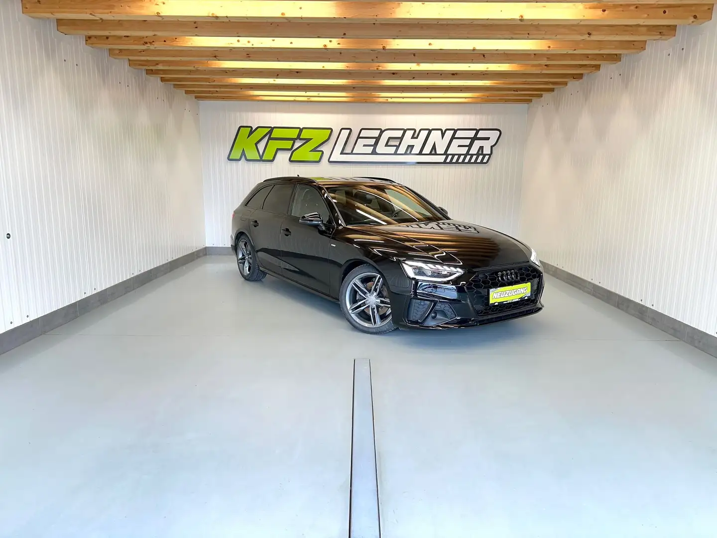 Audi A4 AV 30 TDI S-tr. "S line" R-KAM*VIRT*CARBON*ACC Schwarz - 1
