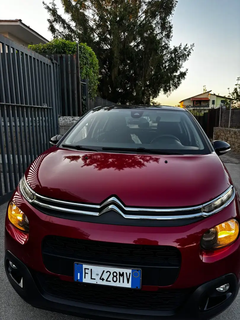 Citroen C3 C3 III 20171.6 bluehdi Shine s Rosso - 1