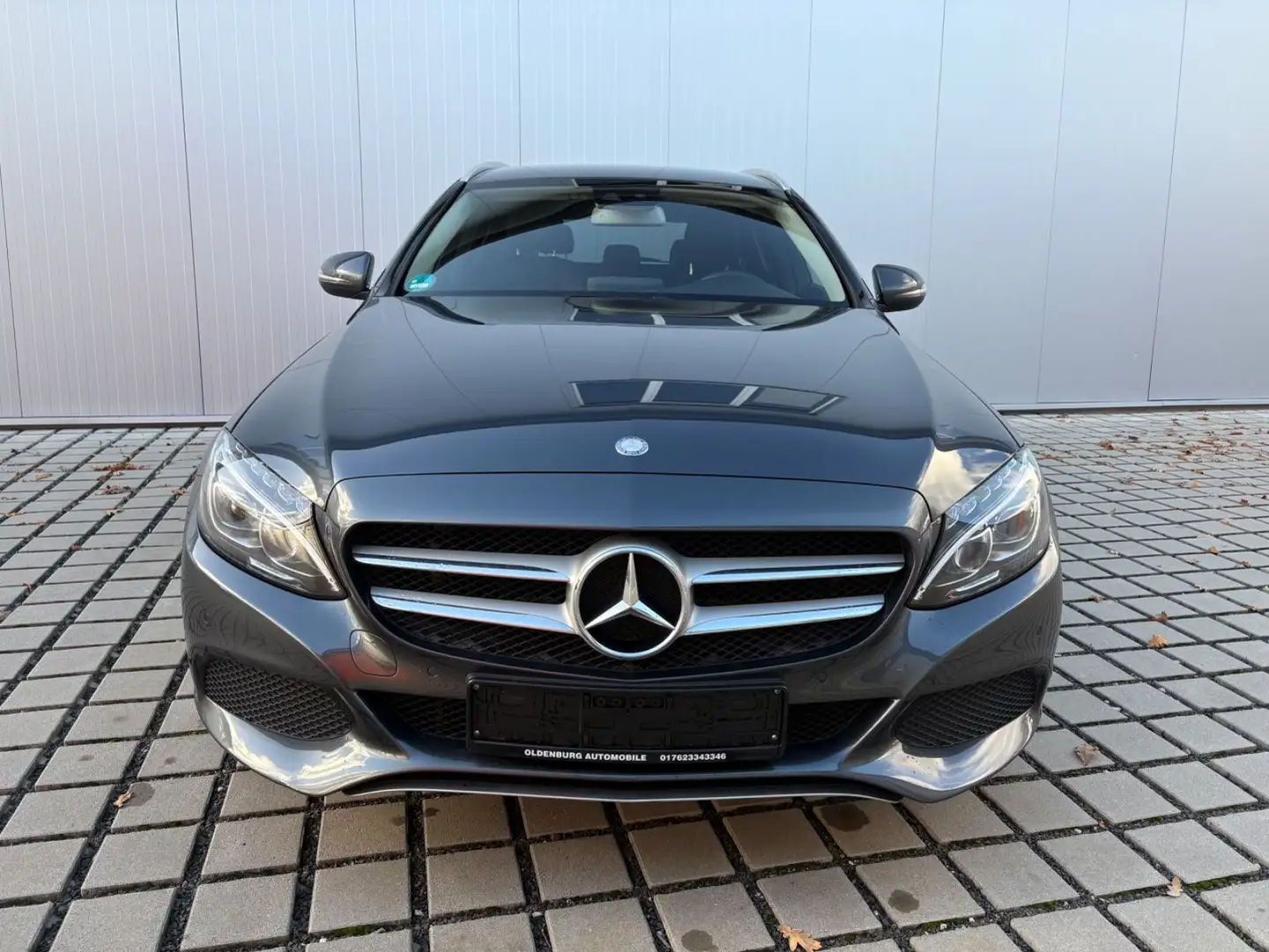 Mercedes-Benz C 250 Td 1.H LED AHK KAMERA MEMORY TOT SPUR NAVI Grau - 2