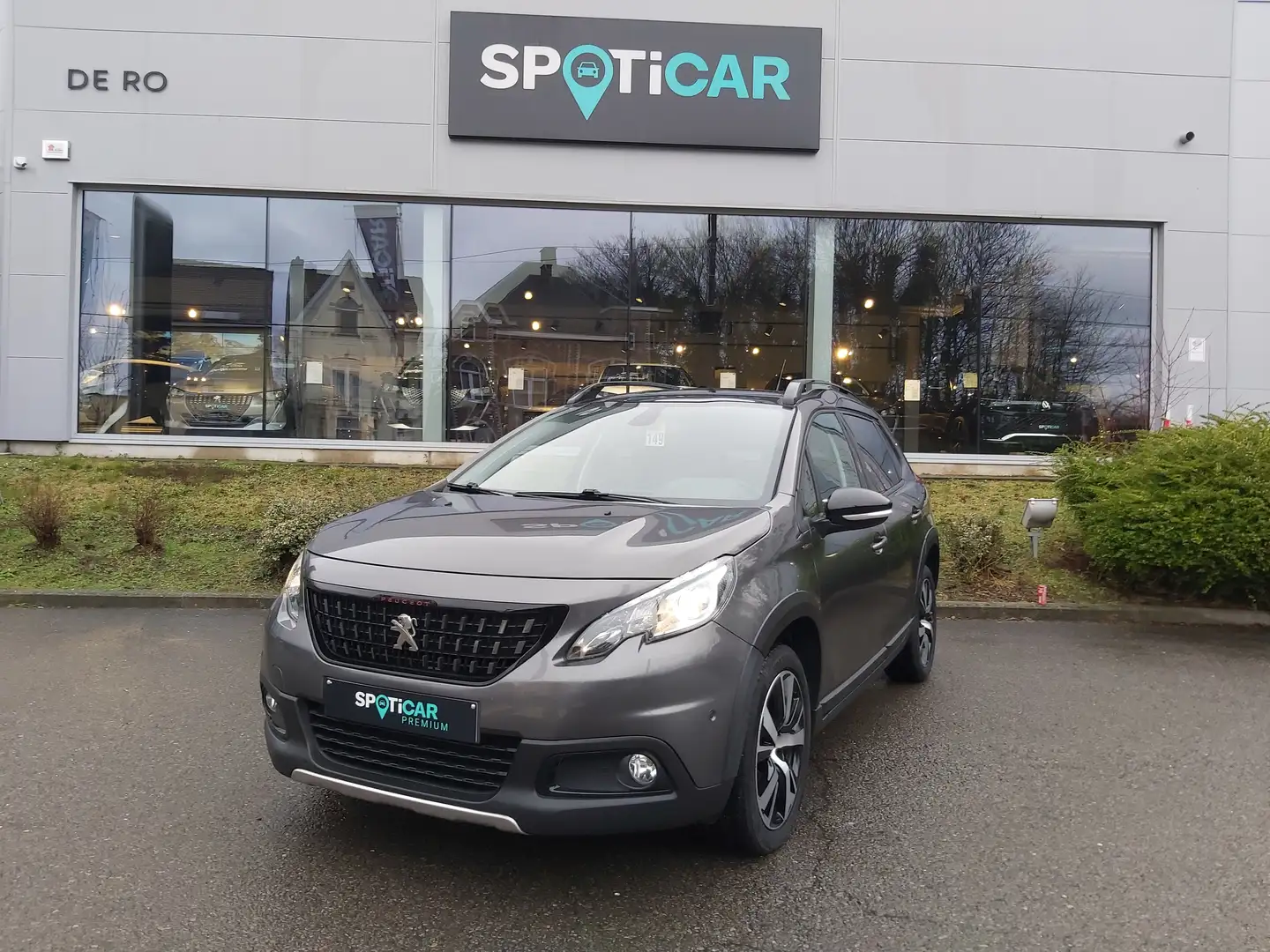 Peugeot 2008 2008 1.5 BlueHDi GT Line GRIP CONTROL Gris - 1