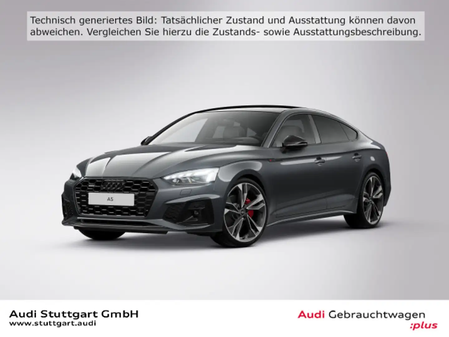 Audi A5 40 TDI quattro S tronic Grau - 1