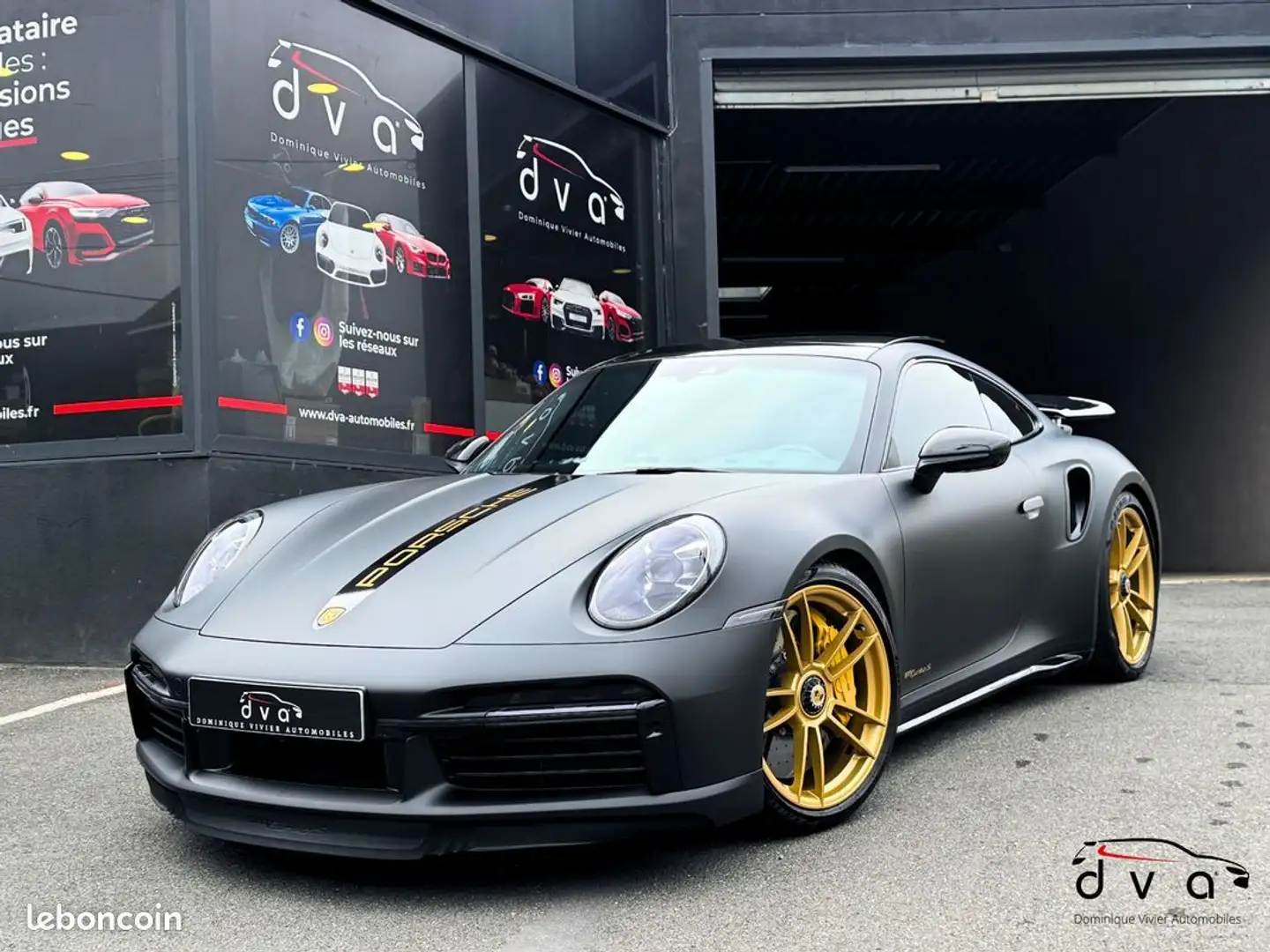 Porsche 992 (992.1) Turbo S 650 ch Française Nero - 1