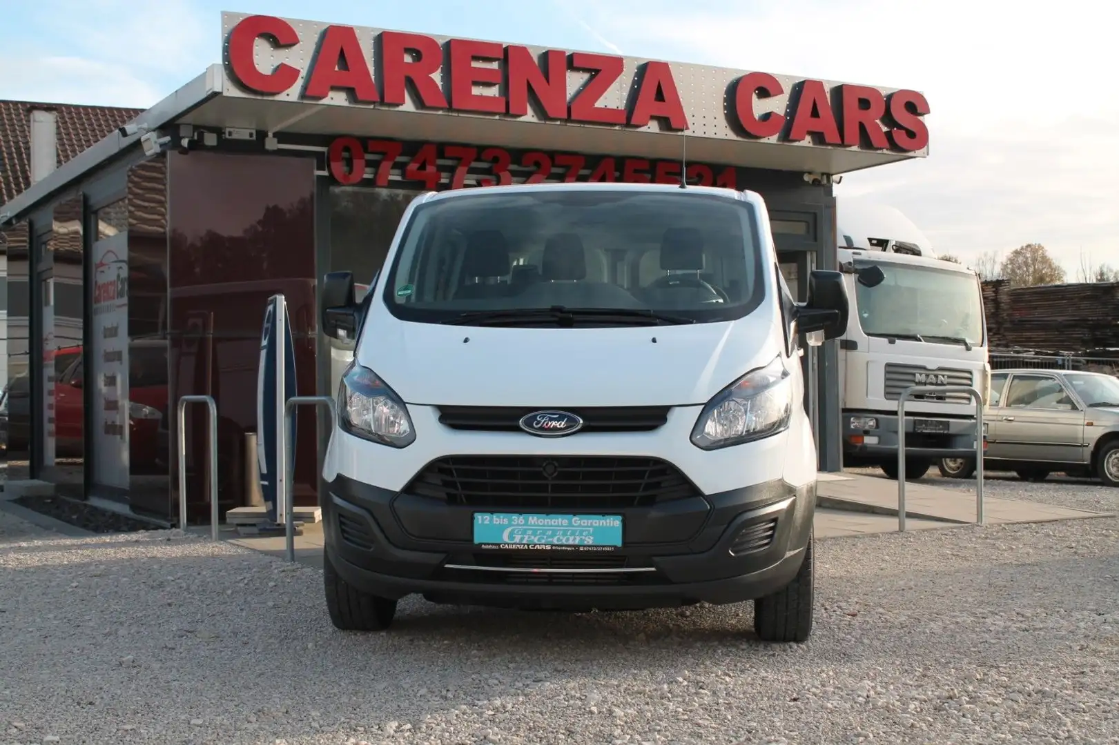 Ford Transit Custom / 1 Hand/ 103000 Km/ 9 Sitze/ Blanc - 2