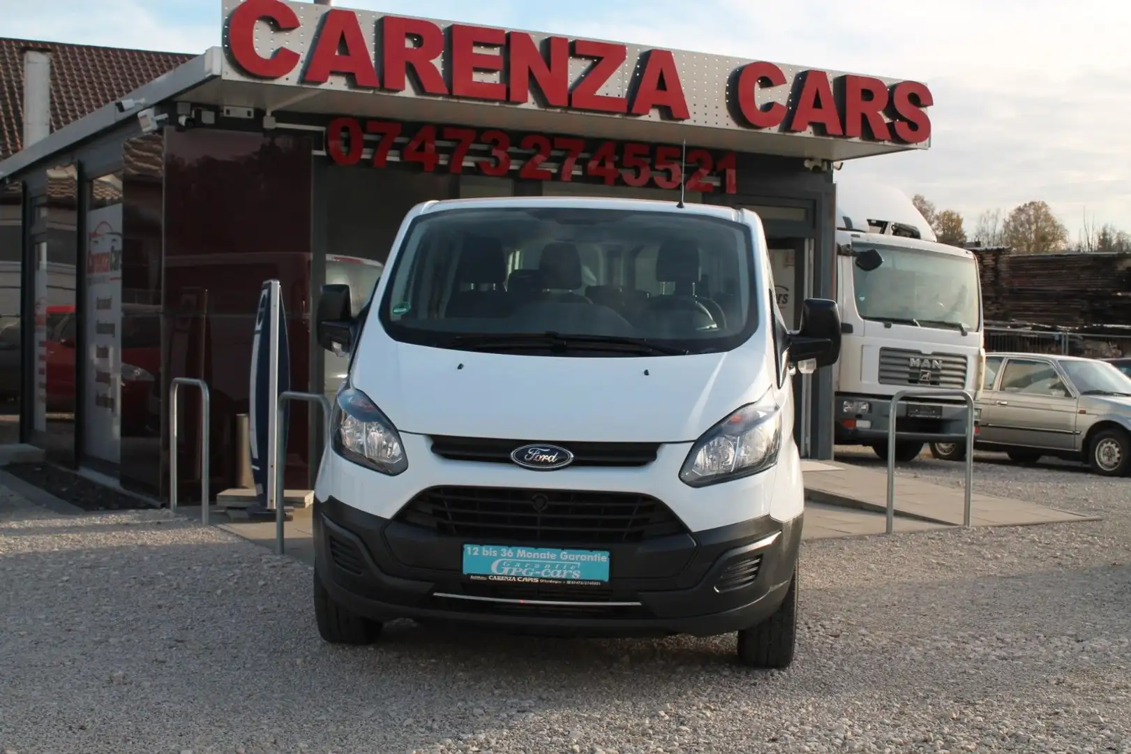 Ford Transit Custom / 1 Hand/ 103000 Km/ 9 Sitze/ Blanc - 1