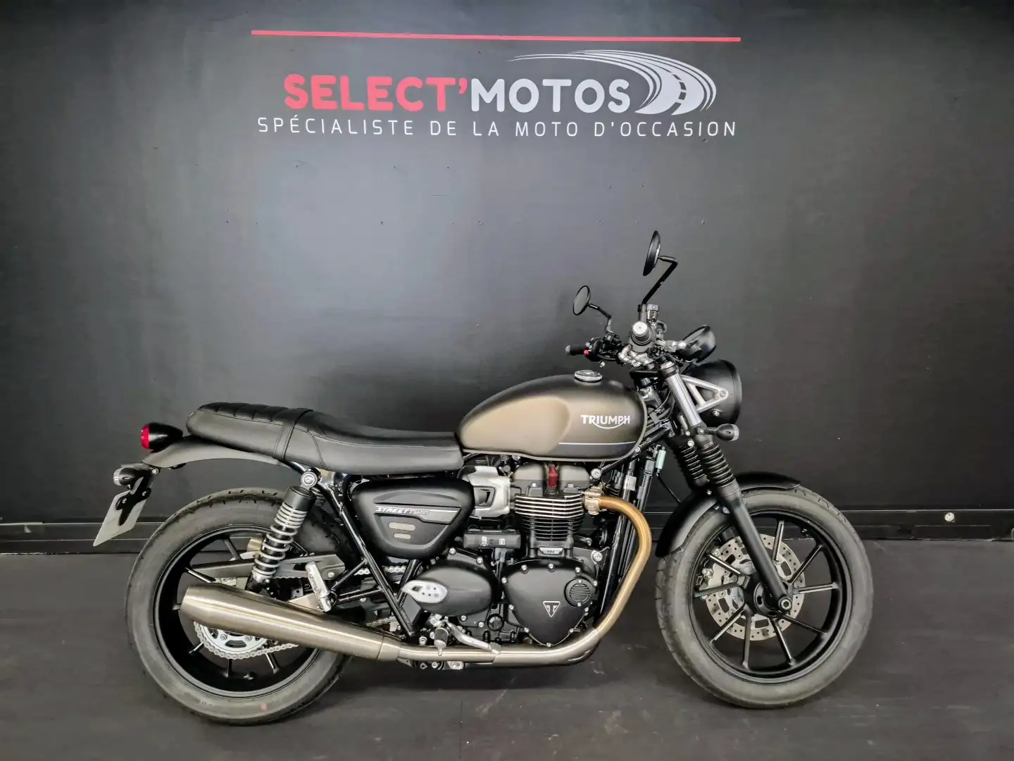 Triumph Street Twin Gris - 1