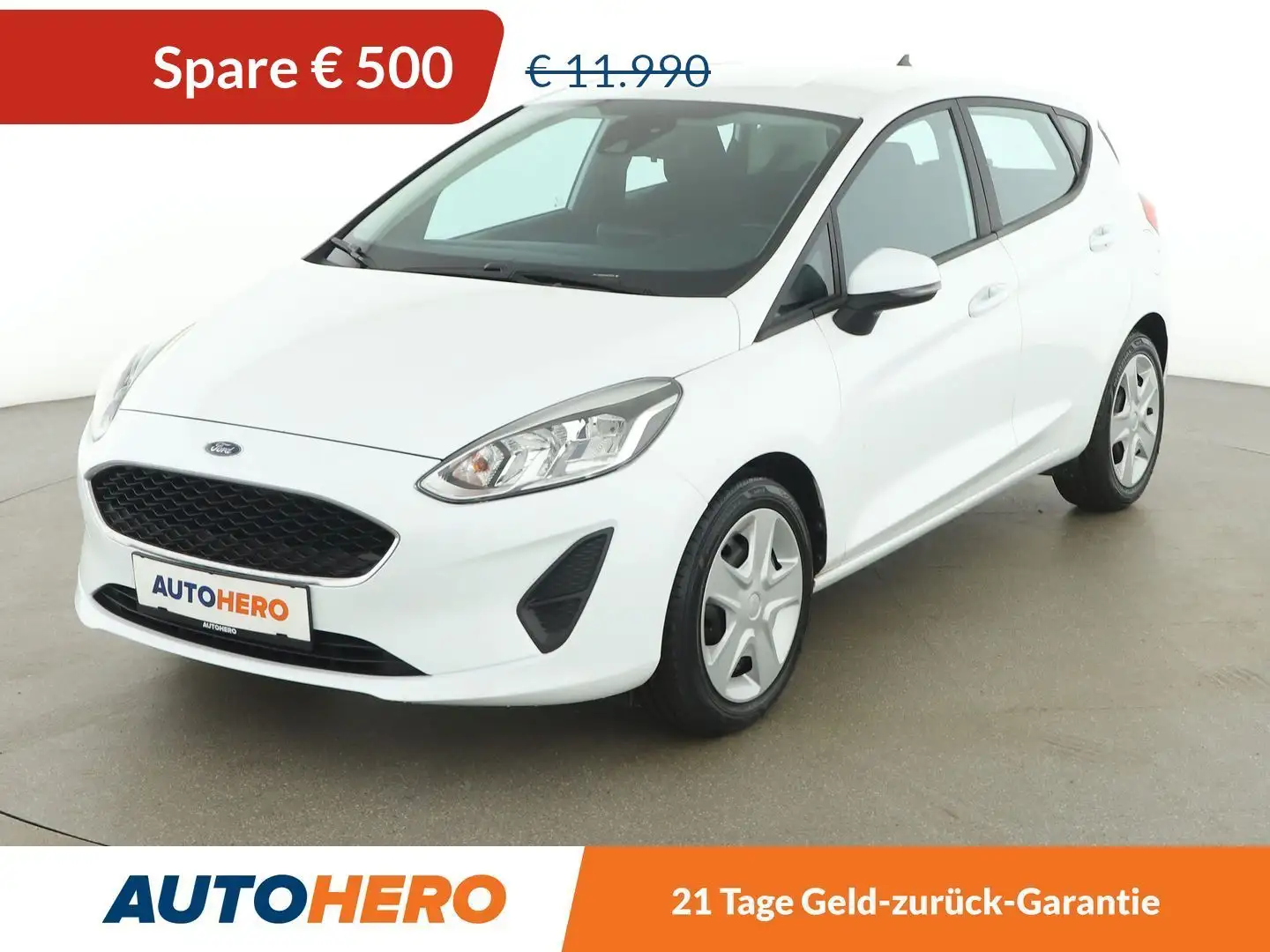 Ford Fiesta 1.1 Ti-VCT Trend *SPUR*BT*SHZ*KLIMA* Weiß - 1