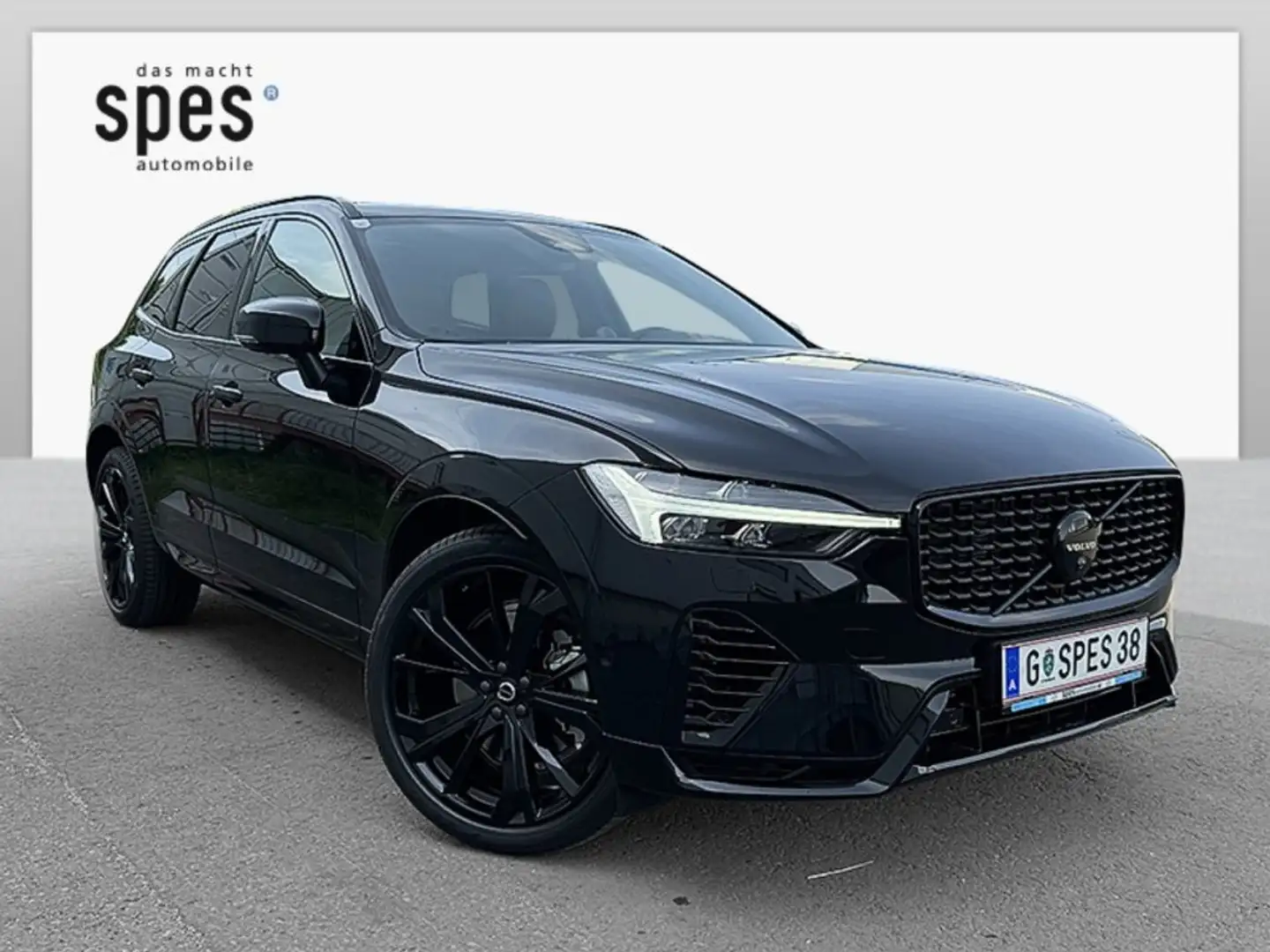 Volvo XC60 Black Edition Plus, T6 AWD Plug-in Hybrid, Elektri Noir - 1