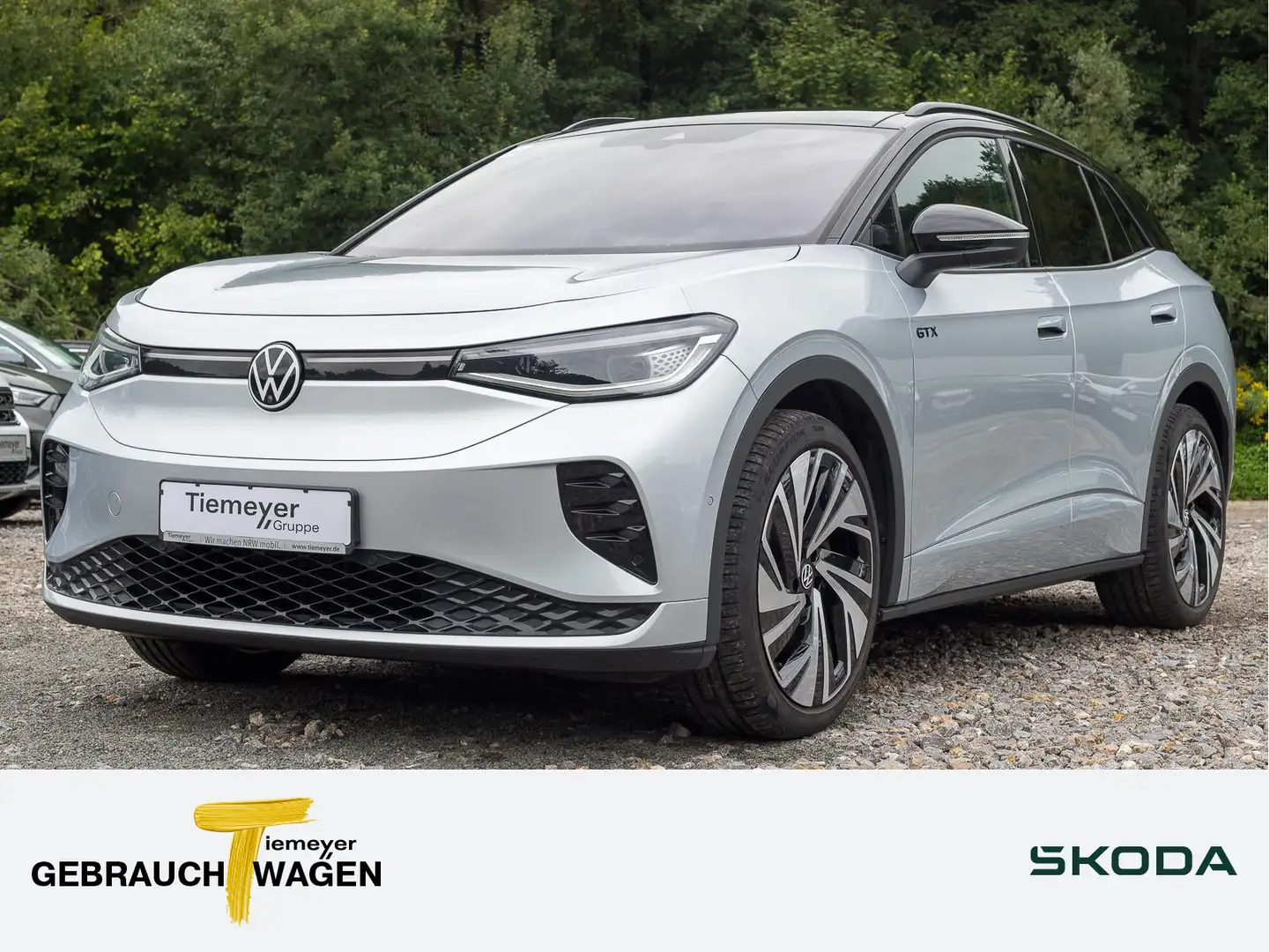 Volkswagen ID.4 GTX 4M LM21 PANO WÄRMEPUMPE NAVI KAMERA Silber - 1