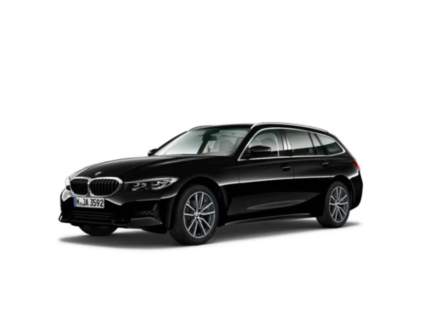 BMW 318 318dA Touring Negro - 1