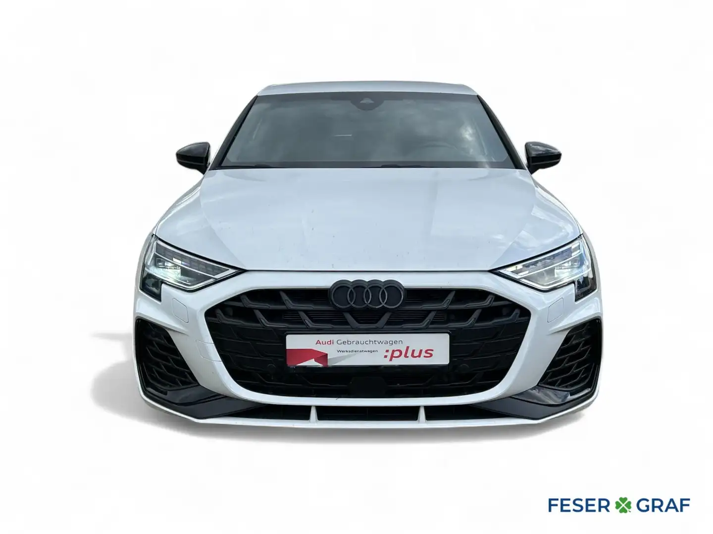 Audi S3 Sportback TFSI S tronic quattro Akrapovic/SHZ/CarP Weiß - 2