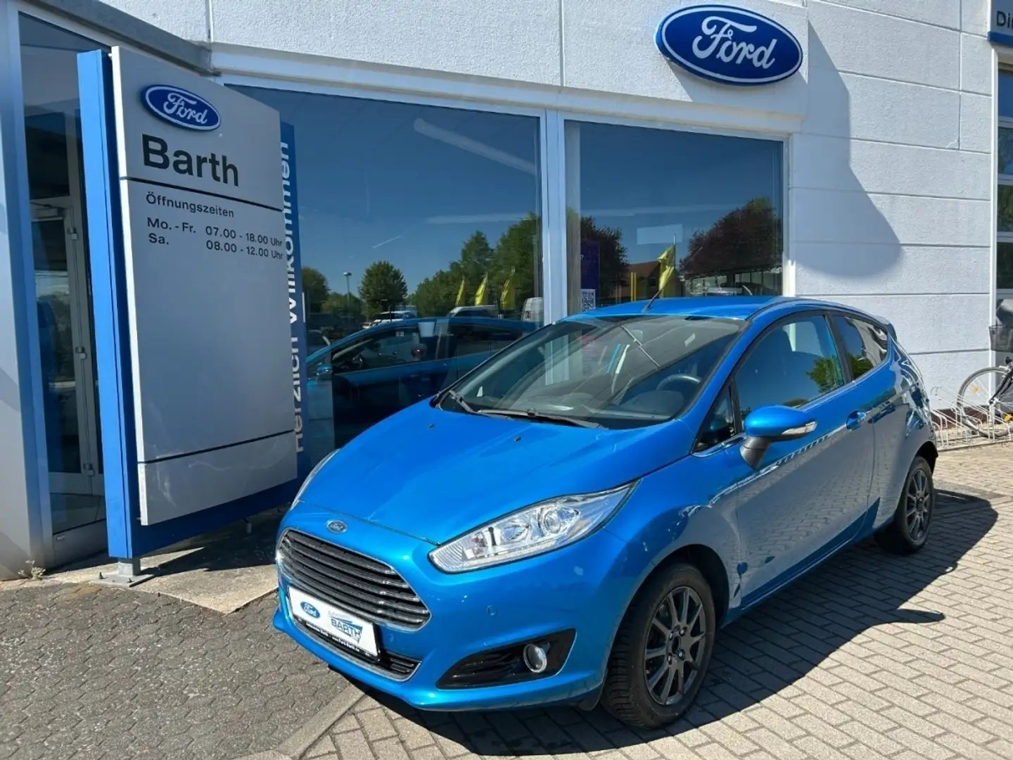 Ford Fiesta 1.0 EcoBoost Individual KeyLess SHZ LM Azul - 2