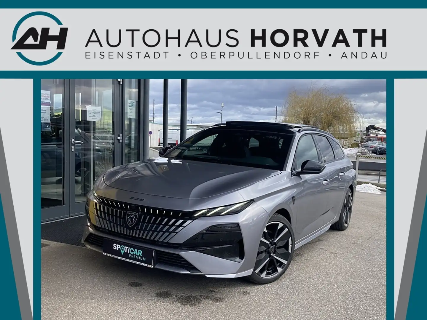 Peugeot 308 SW Hybrid 145 e-DSC6 GT Exclusive Grau - 1