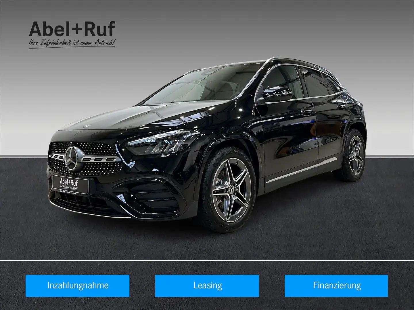 Mercedes-Benz GLA 200 d AMG+LED+Ambiente+TotW+DAB+AHK+360° Schwarz - 1