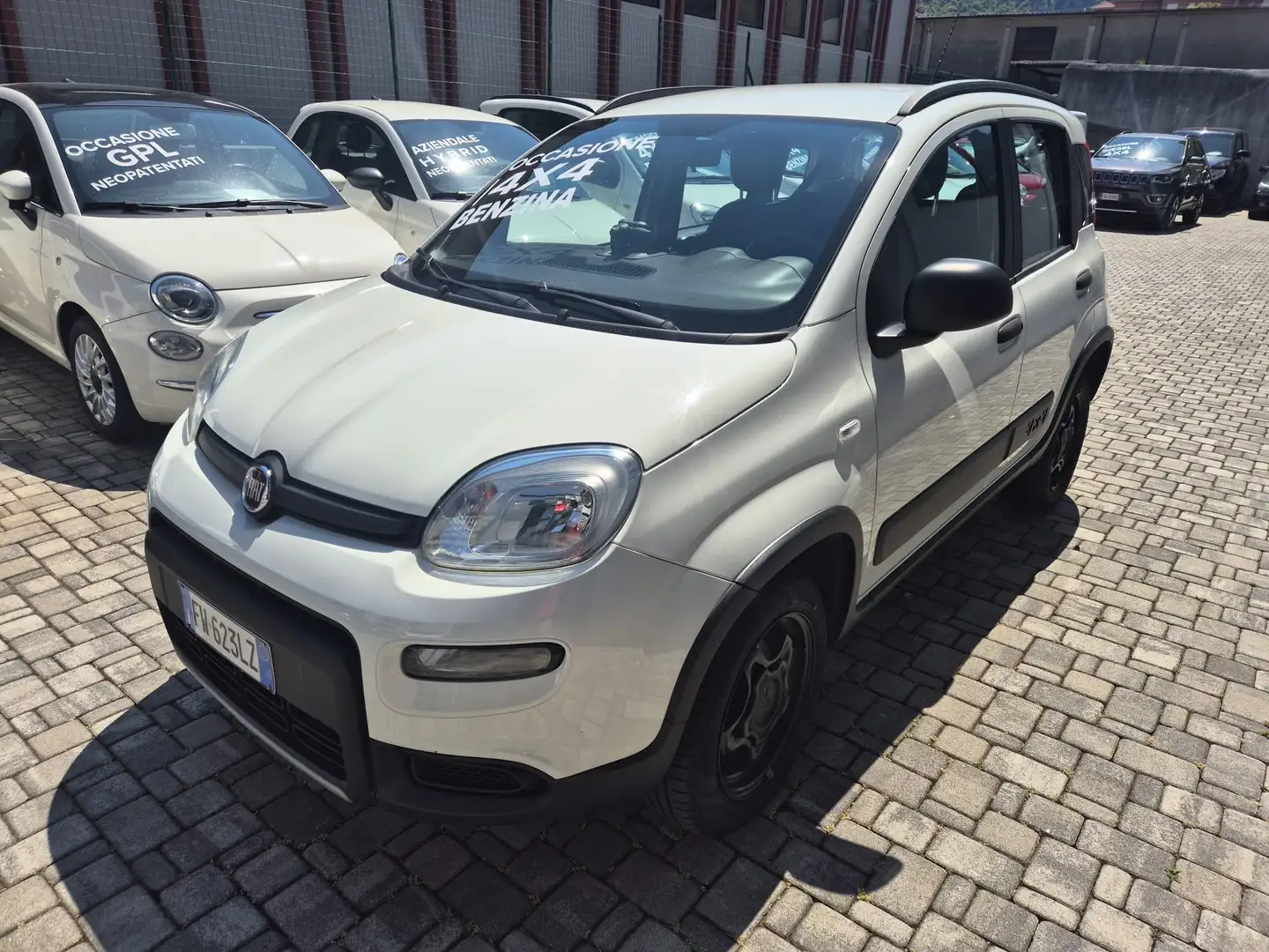 Fiat Panda Panda  0.9 t.air t. 4x4 Bianco - 2
