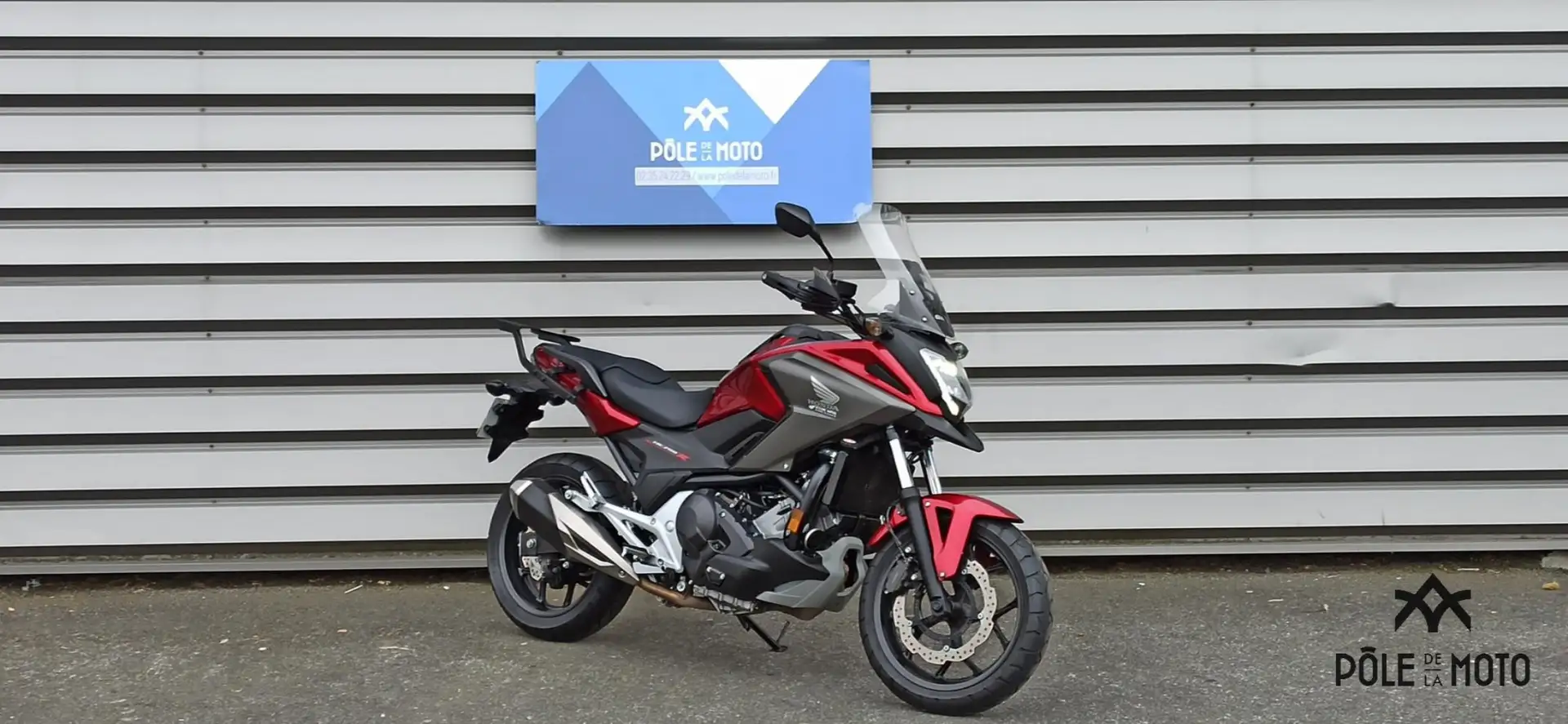 Honda NC 750 Rouge - 1