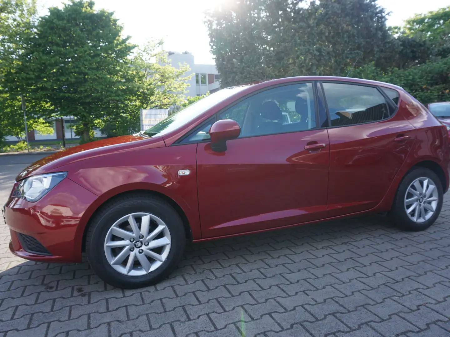SEAT Ibiza Style Salsa /1-HAND/KLIMA/EURO5/SCHECKHEFT Rojo - 1
