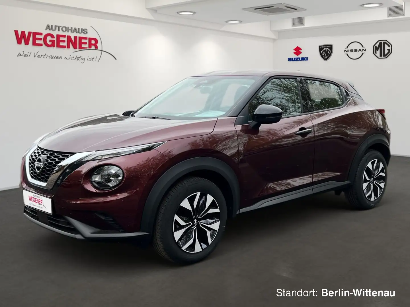 Nissan Juke JUKE ACENTA 1.0 DIG-T 114 PS  6MT NAVI KLIMA SHZ Rot - 1