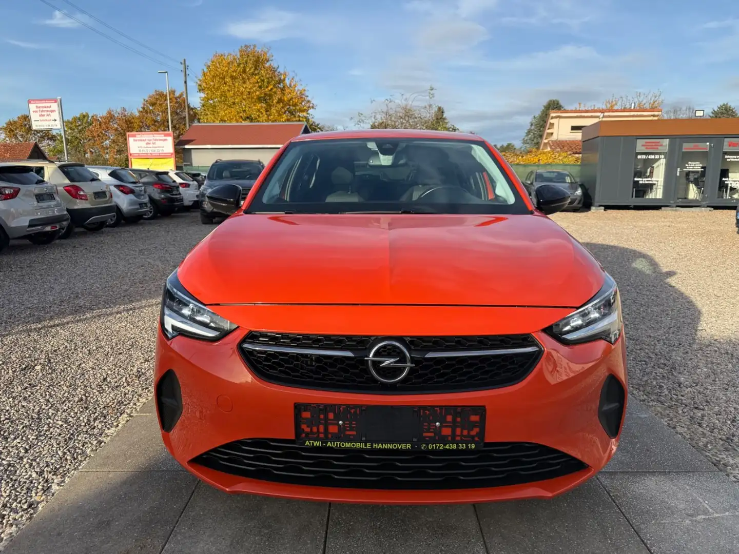 Opel Corsa F Edition Sportsitze Sport Lenkrad Orange - 2