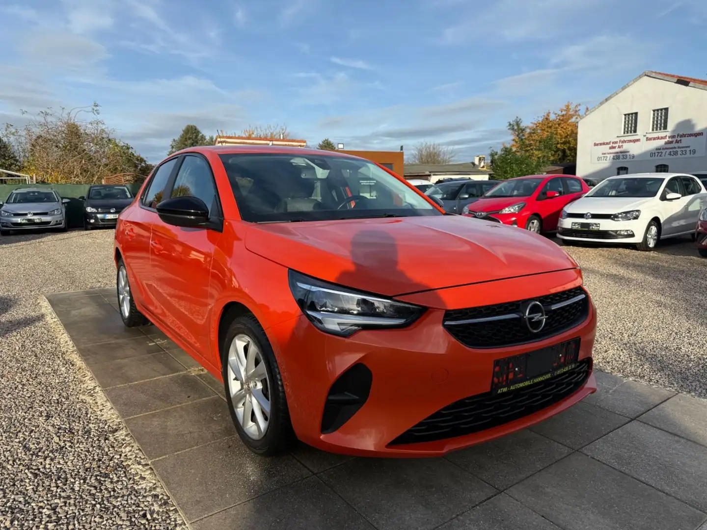 Opel Corsa F Edition Sportsitze Sport Lenkrad Orange - 1