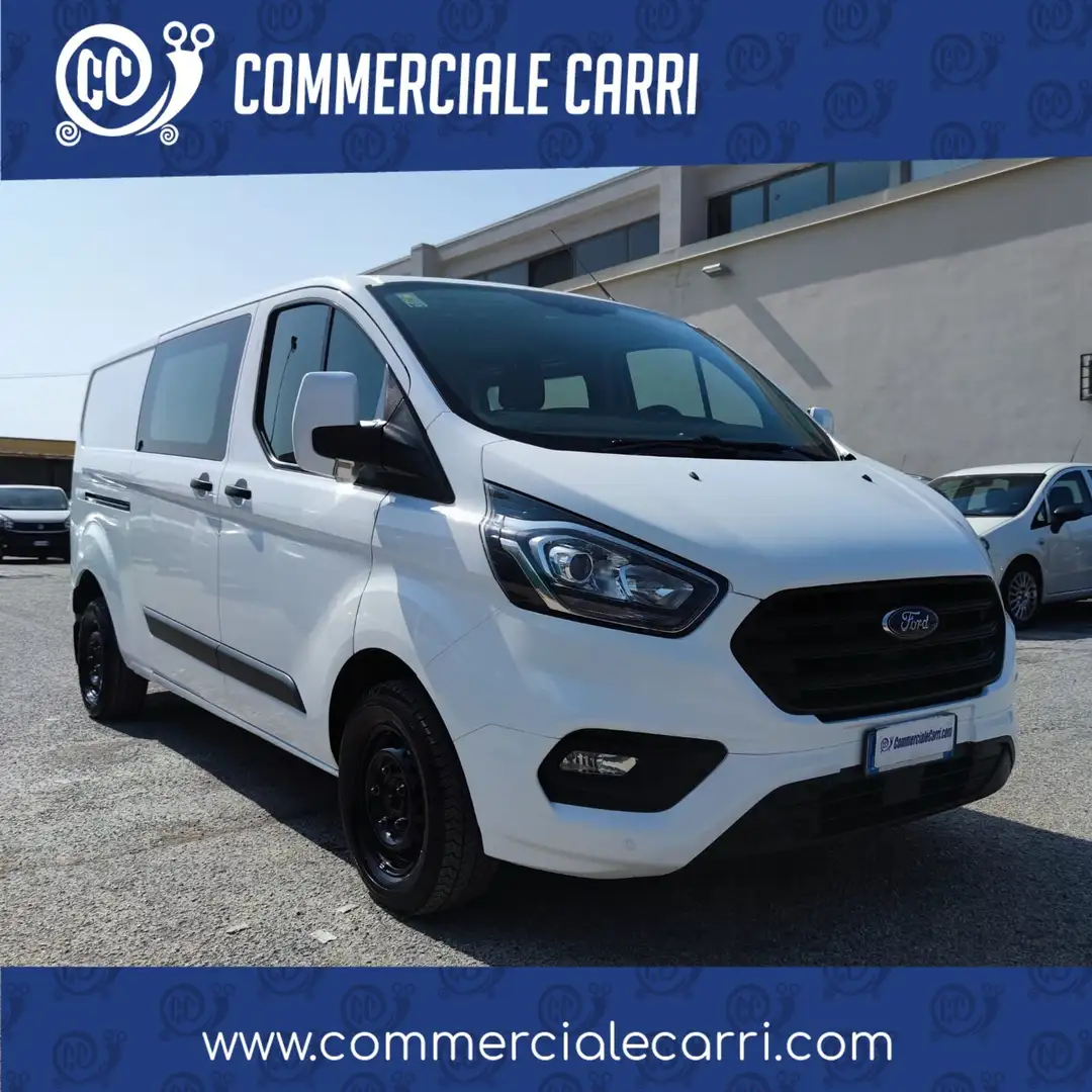Ford Transit Custom 300 L2H1 2.0 TDCI FURGONE 6 POSTI - 2020 Bianco - 1
