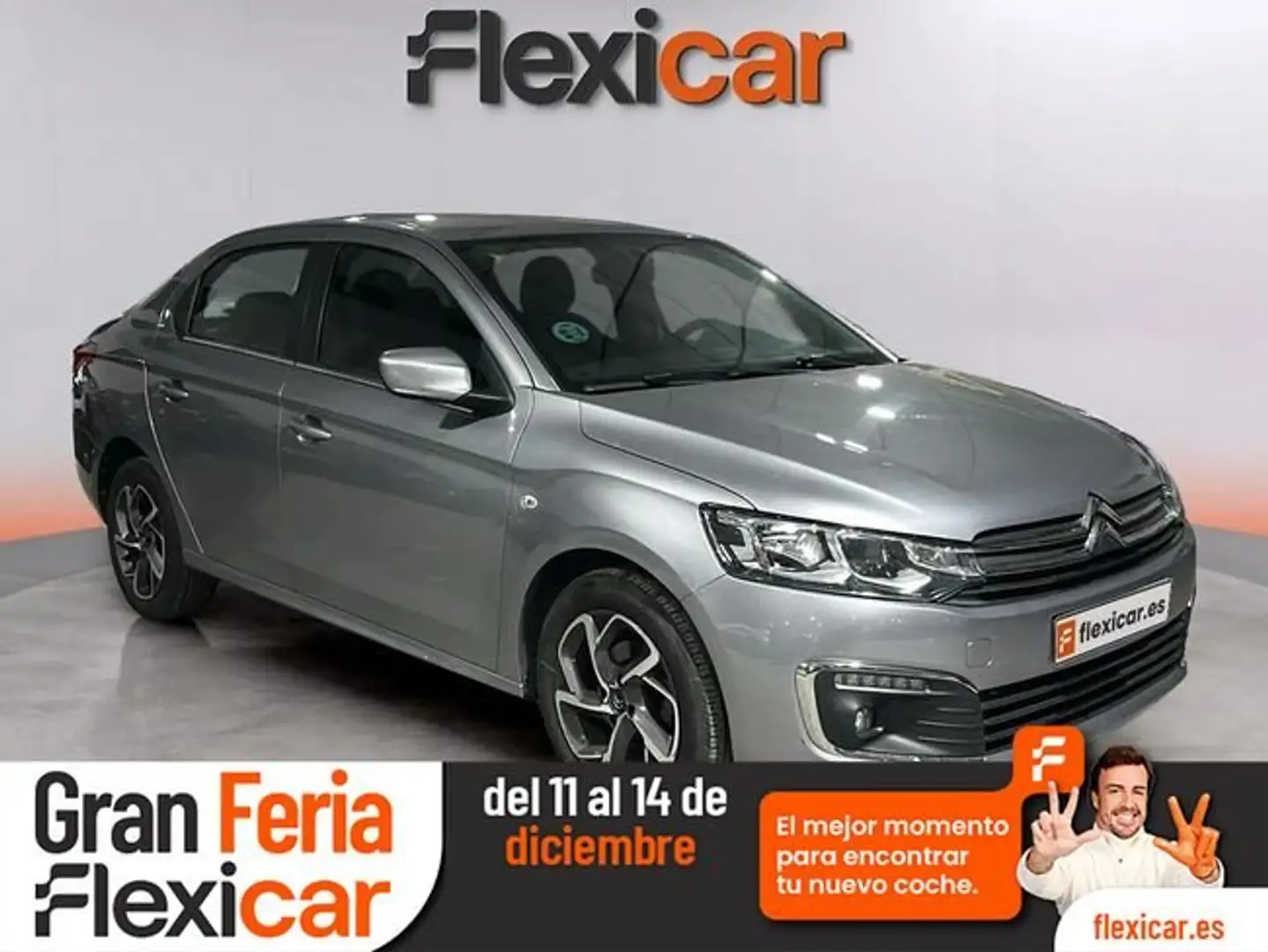 Citroen C-Elysée 1.6BlueHDi Shine 100 Gris - 1