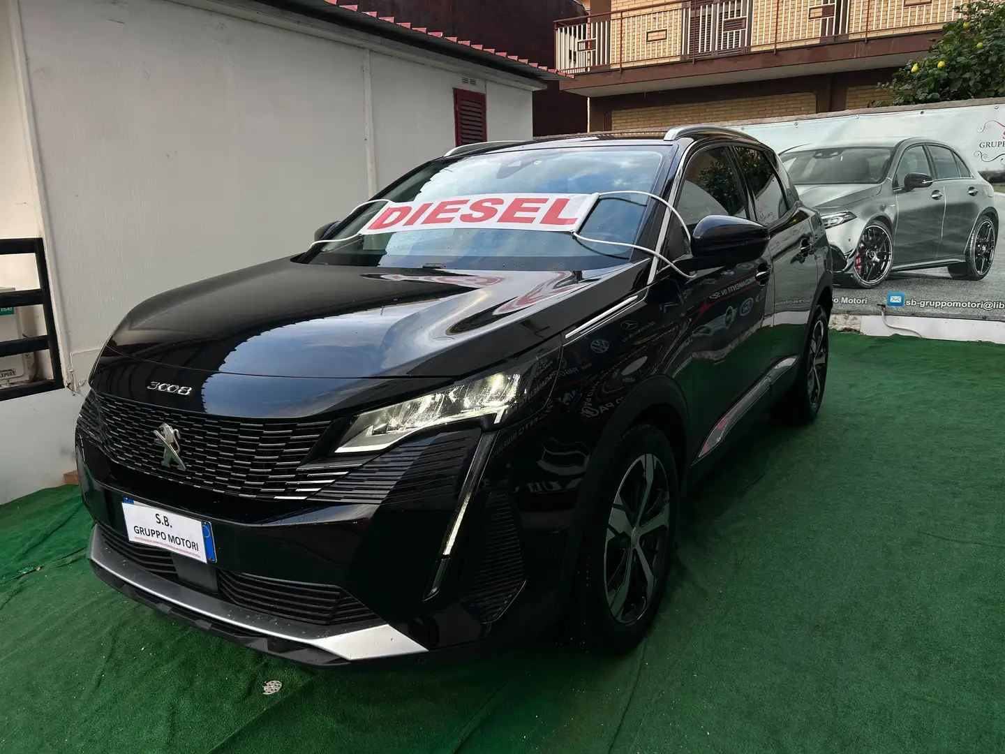 Peugeot 3008 2021 1.5 bluehdi Allure Pack PLUS LEGGI TUTTO! Nero - 2