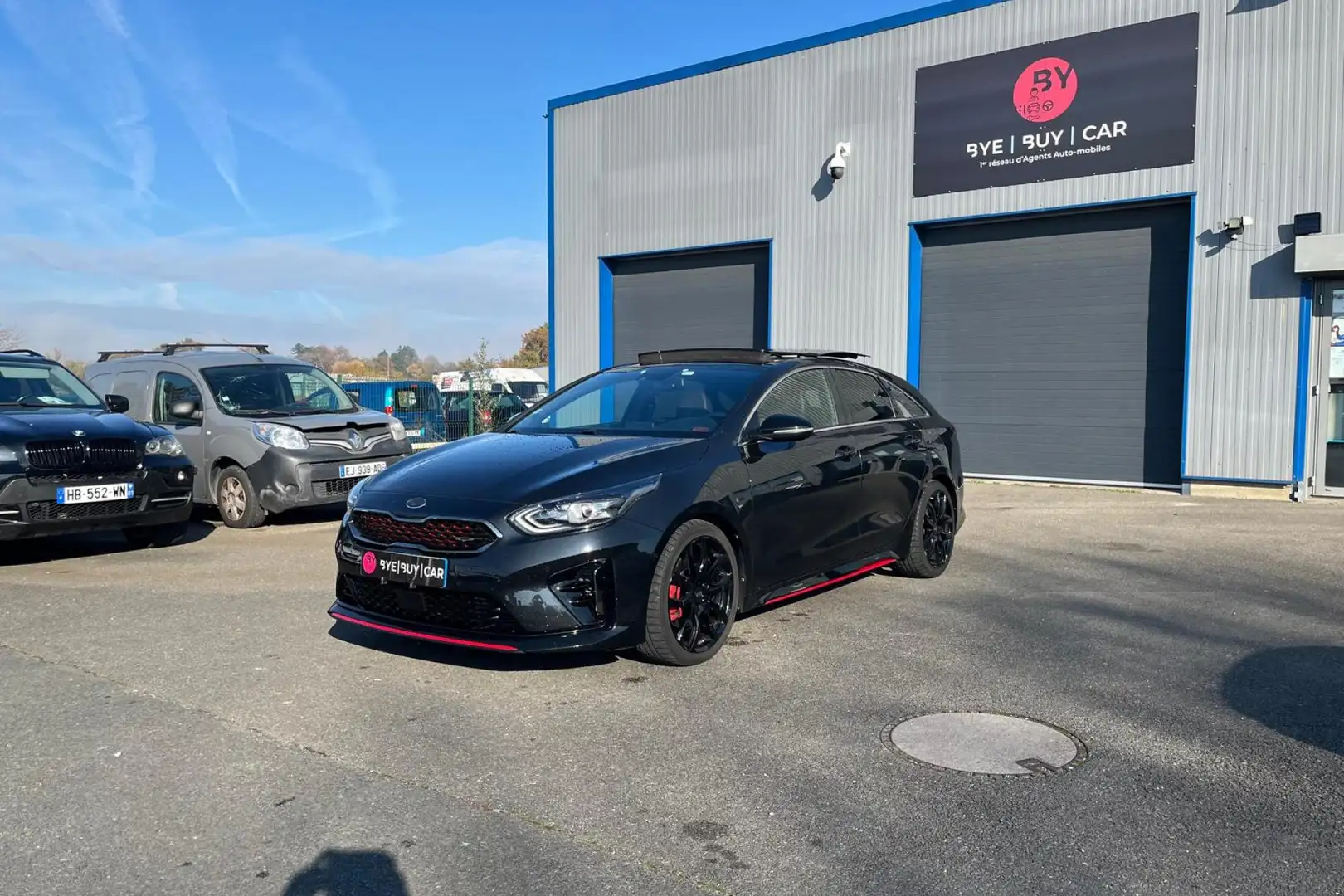 Kia Ceed / cee'd Proceed 1.6 T-GDI 204 BVA DCT PRO GT ENTRETIEN KIA TOE + JANTES ETE GTIE 12 MOIS Nero - 2